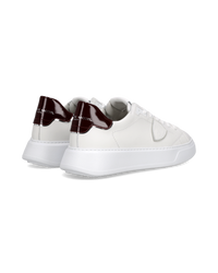 philippe-model-temple-sneaker-herren-wei-bordeaux image 2