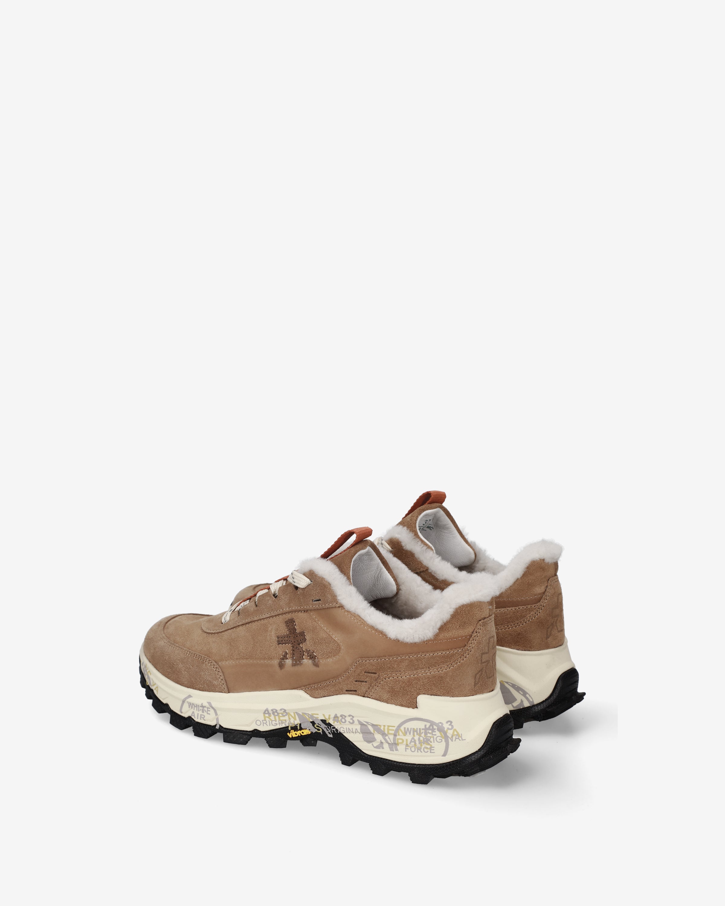 premiata-devind-506m-damen-sneaker-beige-shearling-vibram image 5