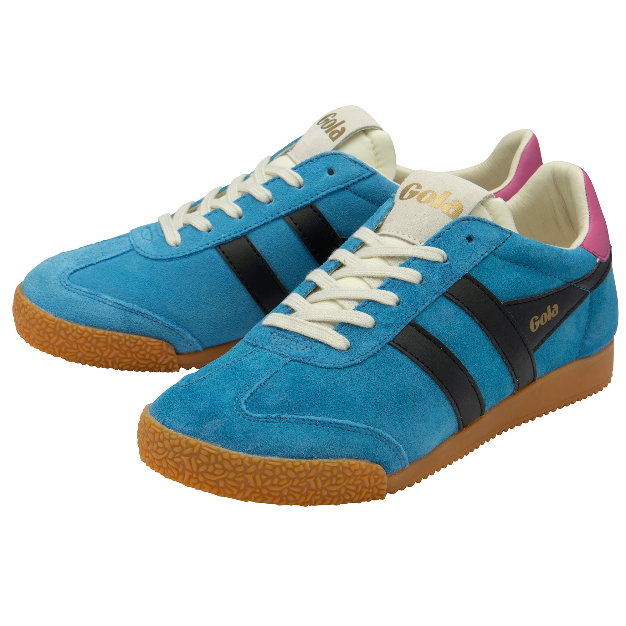 gola-elan-sneaker-f-r-damen-in-santorini-schwarz-fuchsia image 3