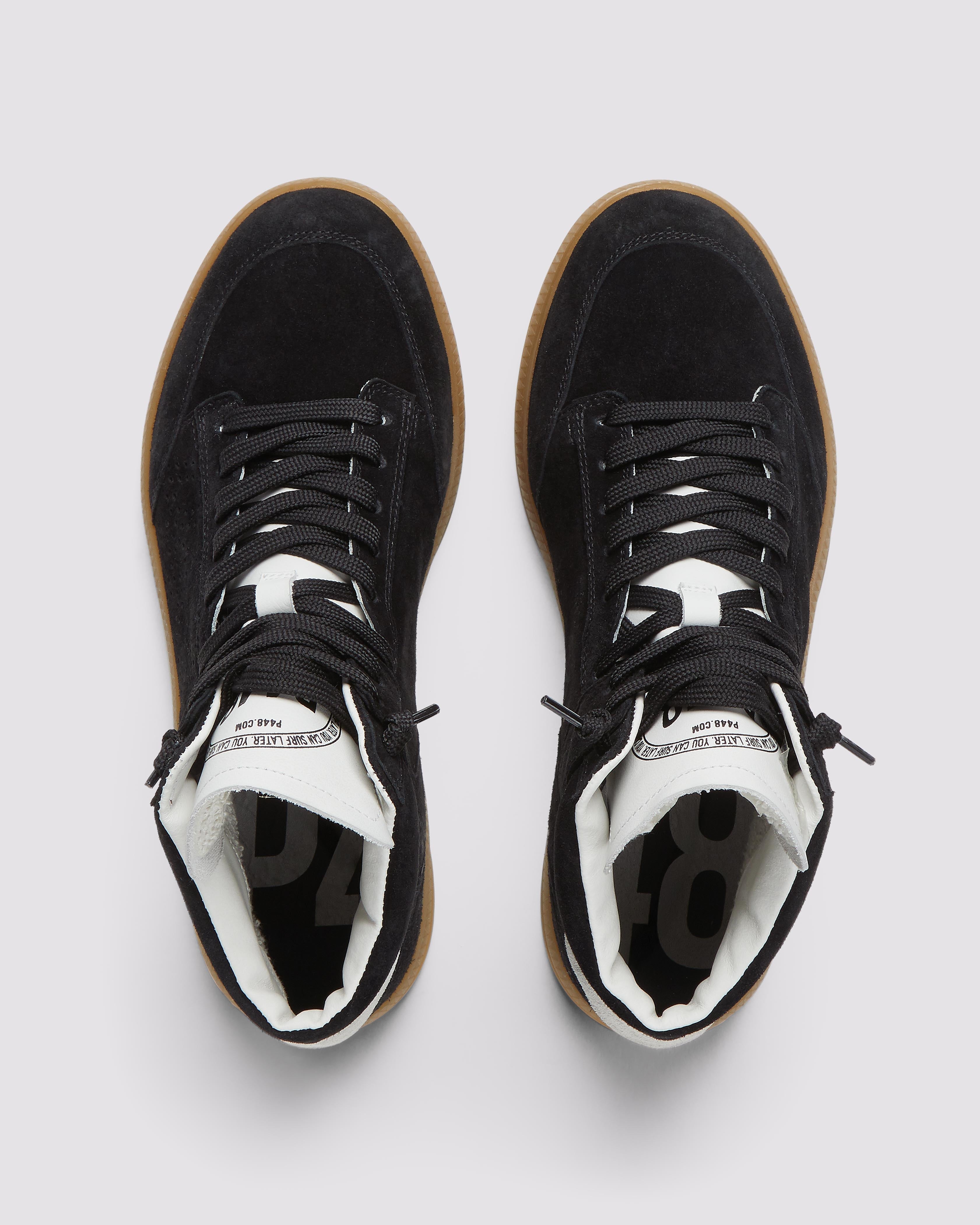 p448-london-black-damen-high-top-sneaker image 2