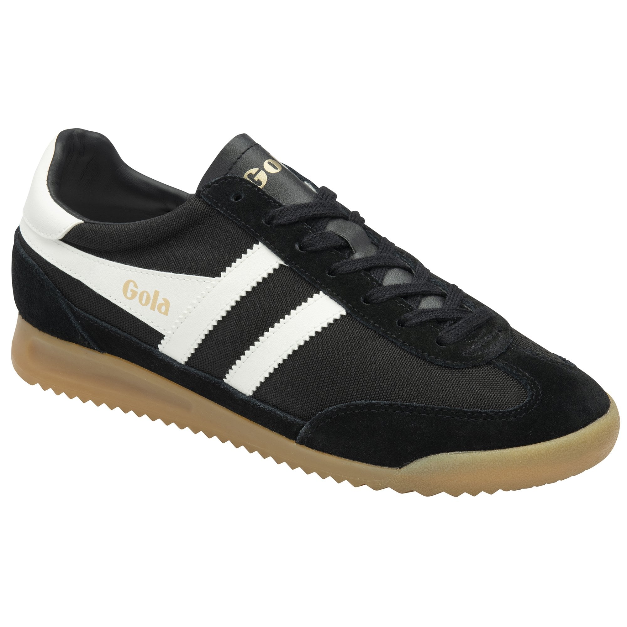 gola-tornado-herren-sneaker-schwarz-nylon-wildleder image 2