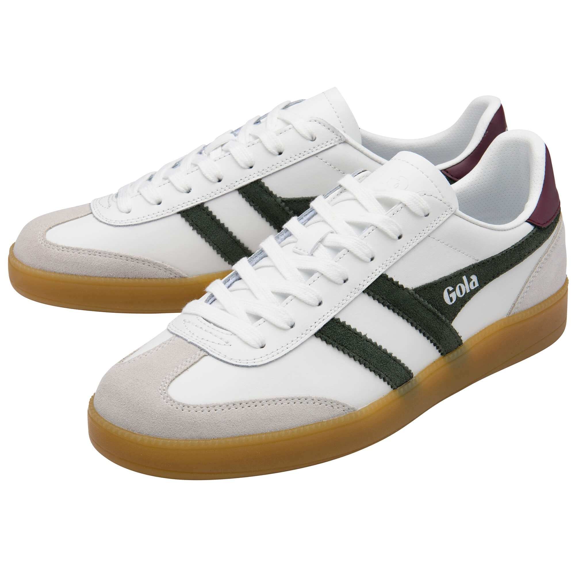 gola-viper-leather-herren-sneaker-wei-dunkelkhaki image 3