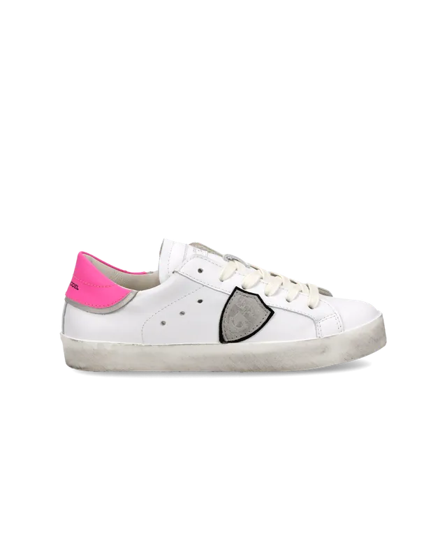 philippe-model-prsx-kids-sneaker-wei-neonrosa image 1