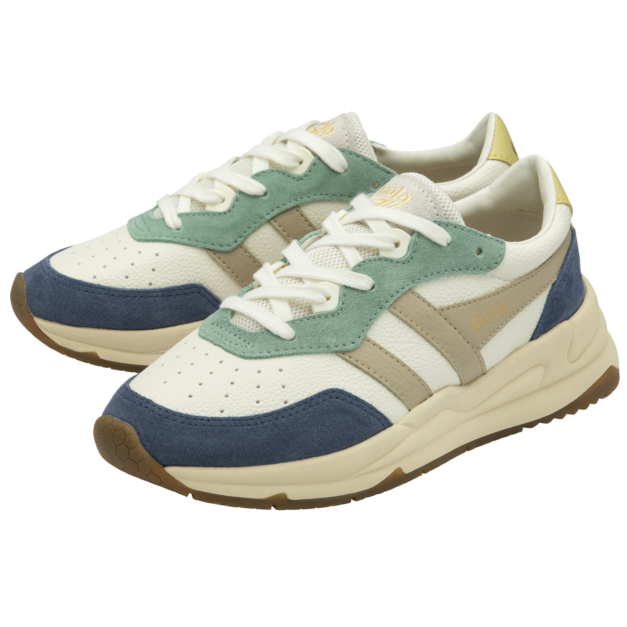 gola-saturn-quadrant-damen-sneaker-off-white-sun-moonlight image 3