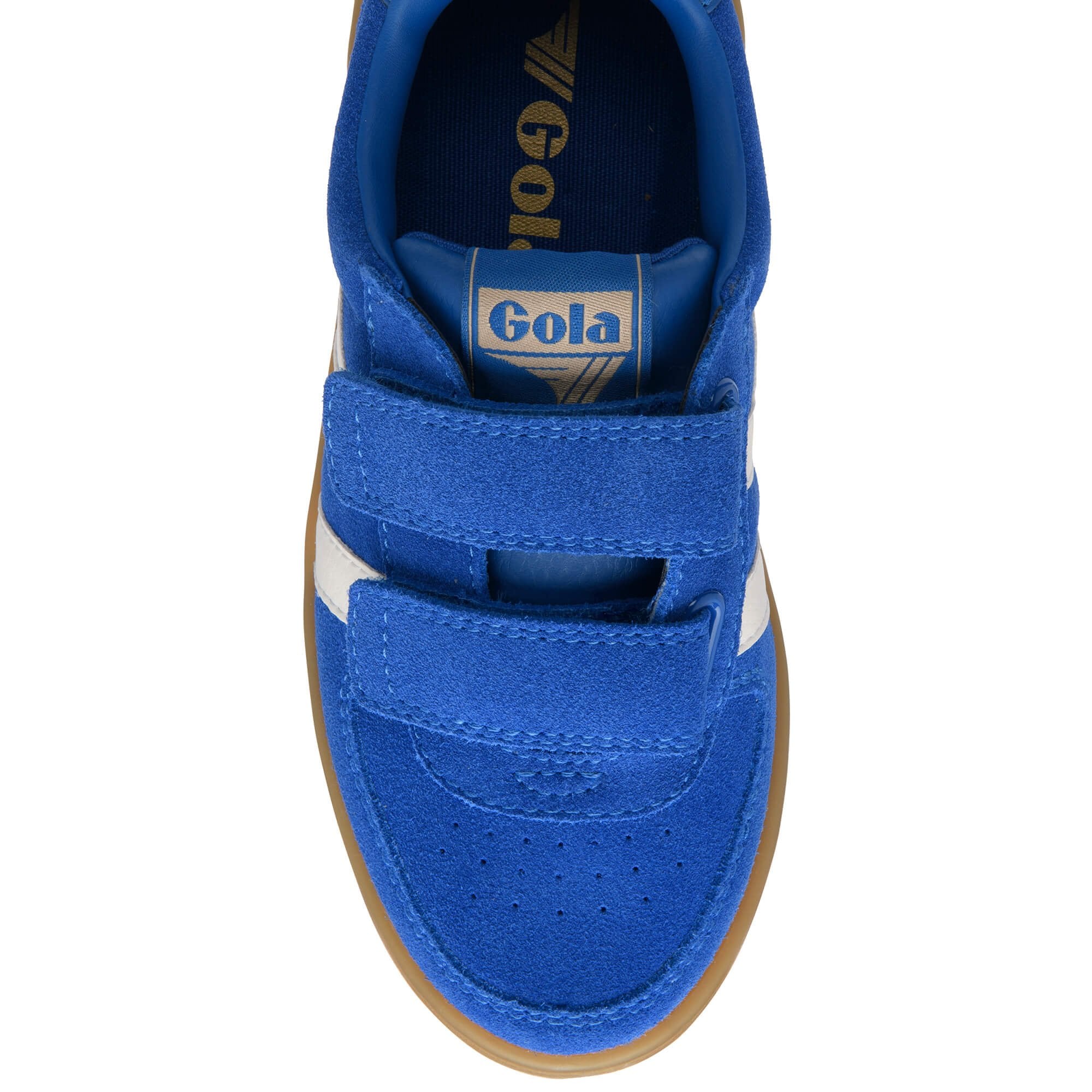 gola-hawk-wildleder-kinder-sneaker-klett-marineblau image 5