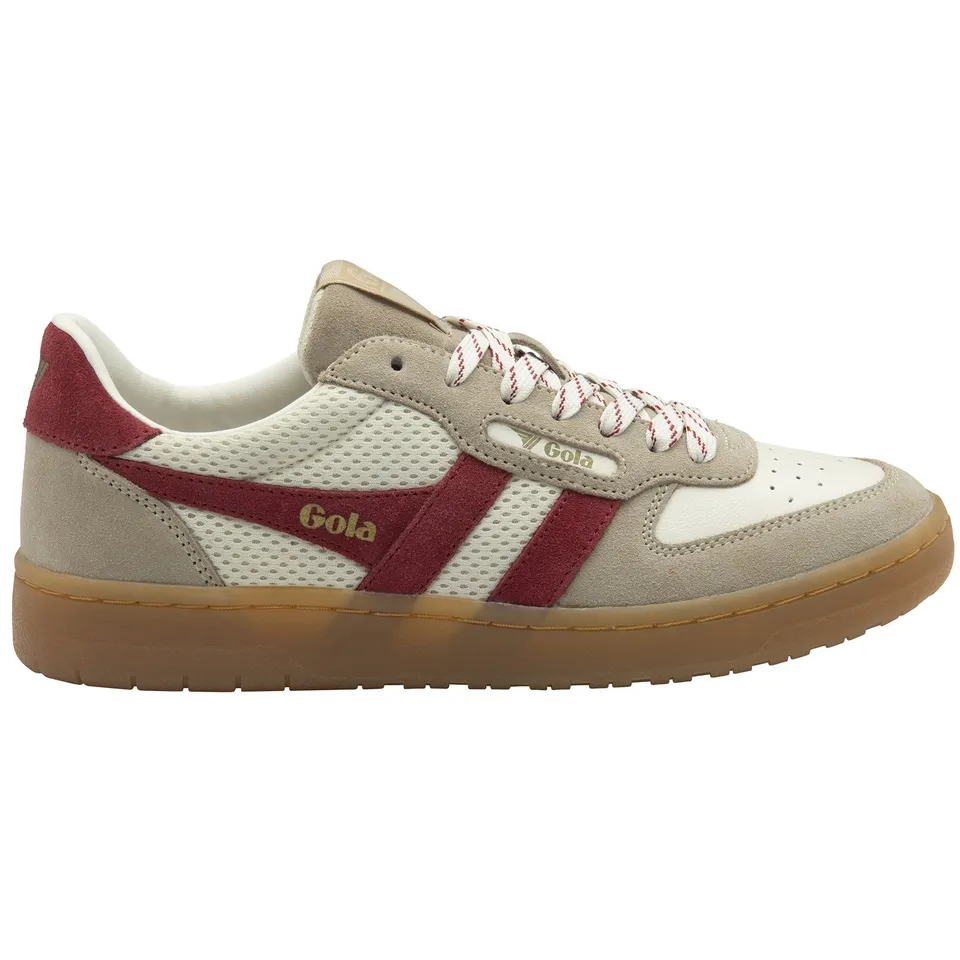 gola-hawk-83-damen-sneaker-wei-tiefrot-mit-mesh image 1