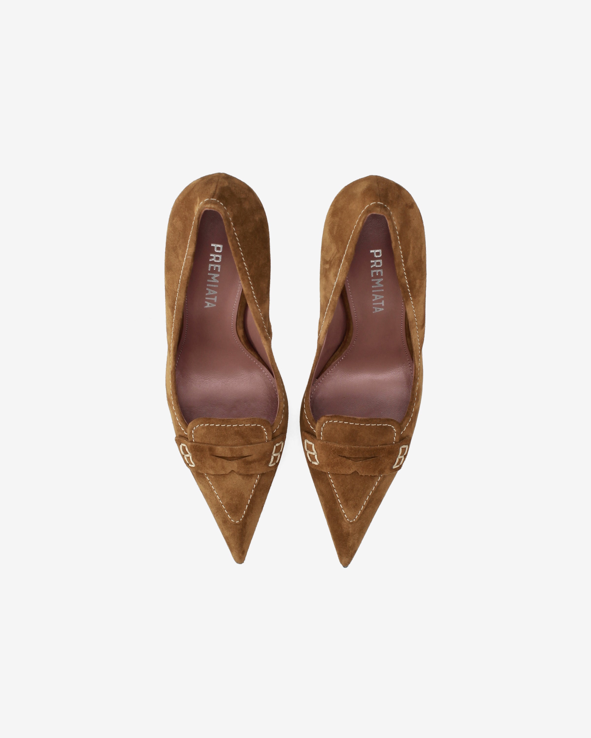 premiata-d-collet-suede-tabacco-10-cm-absatz image 6