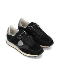 philippe-model-blville-sneaker-damen-schwarz-grau-anthrazit image 4