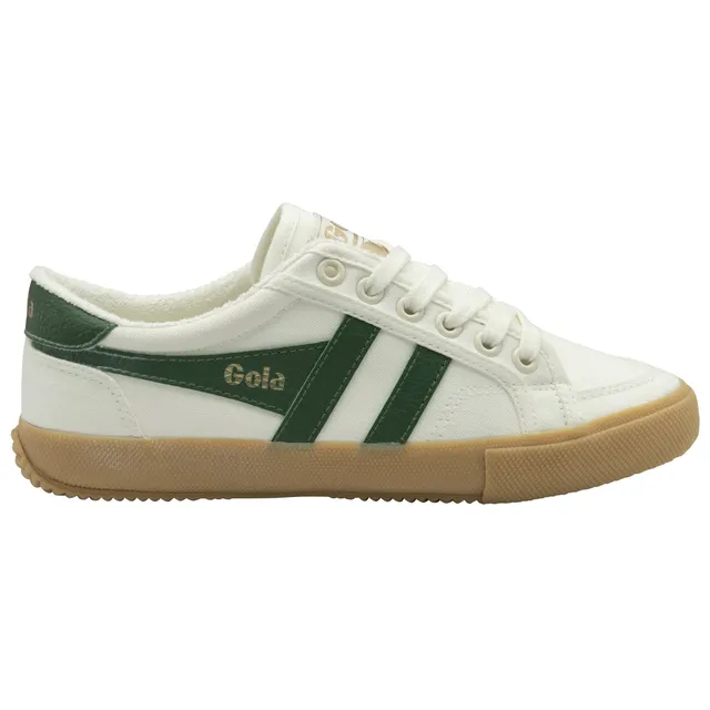 gola-stratus-plimsoll-sneaker-f-r-damen-creme-gr-n image 1
