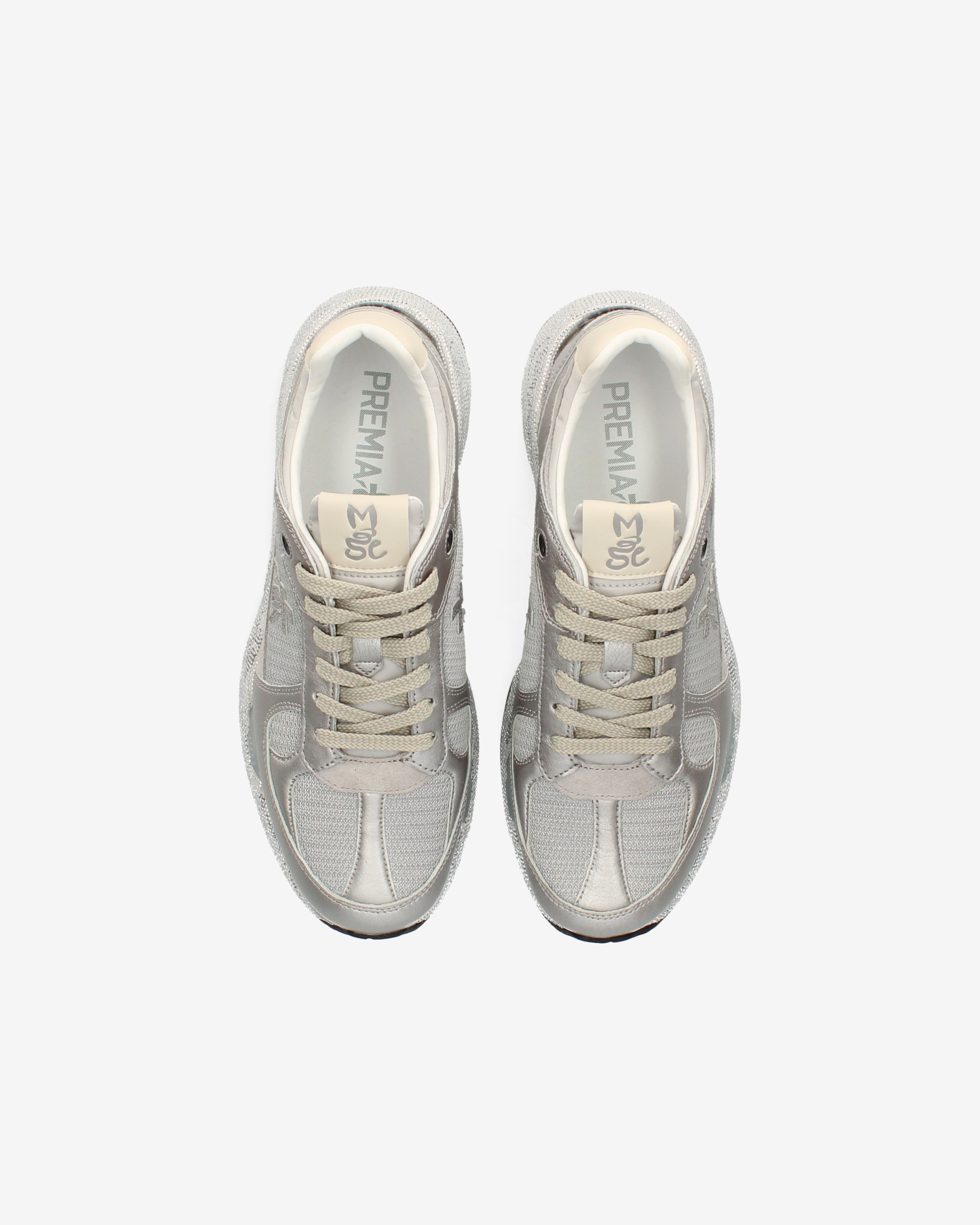 premiata-mased-7093-sneaker-silber-mit-metallic-leder image 6