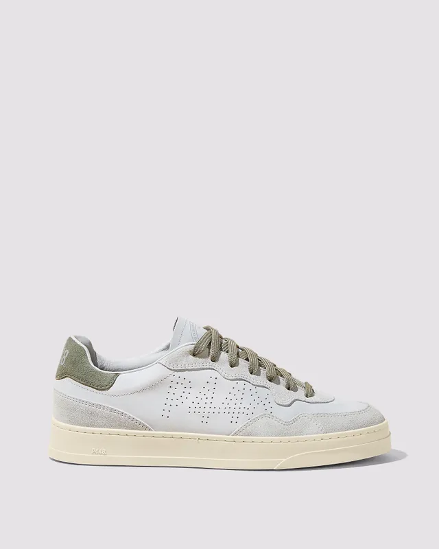 p448-bali-diego-herren-low-top-sneaker-wei-gr-n image 1