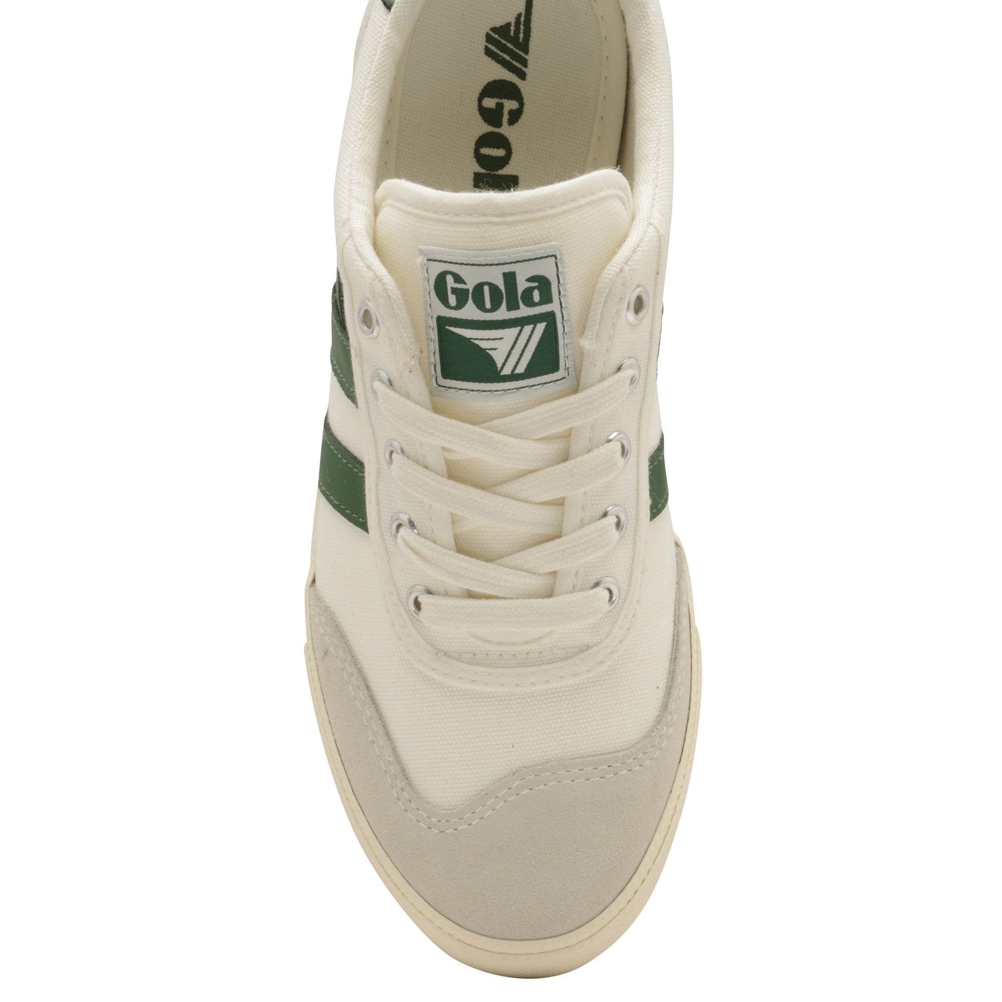 gola-badminton-plimsoll-sneaker-herren-creme-canvas image 5