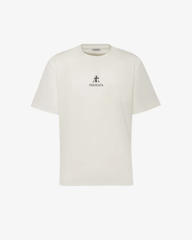 premiata-t-shirt-herren-cotton-jersey-bonded-detail-transfer-logo image 1