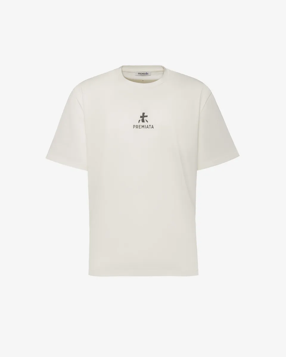 premiata-t-shirt-herren-cotton-jersey-bonded-detail-transfer-logo image 1