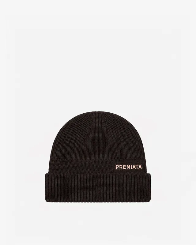 premiata-wollm-tze-unisex-merino-schwarz image 1