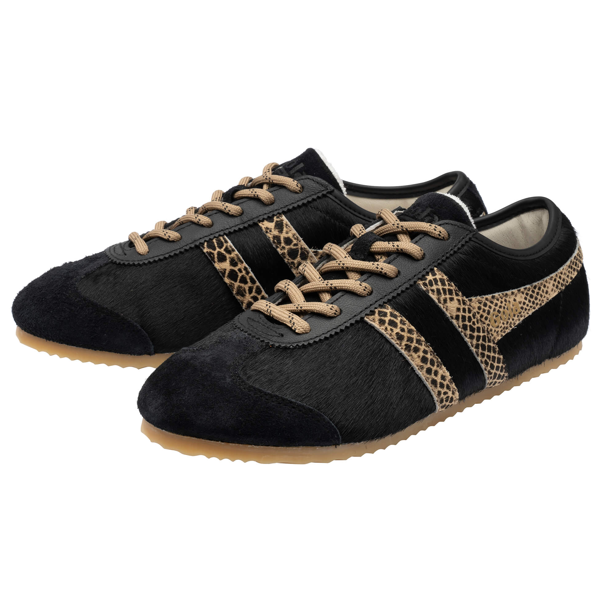 gola-cleora-luxe-sneaker-f-r-damen-schwarz-snake-low-profile image 3