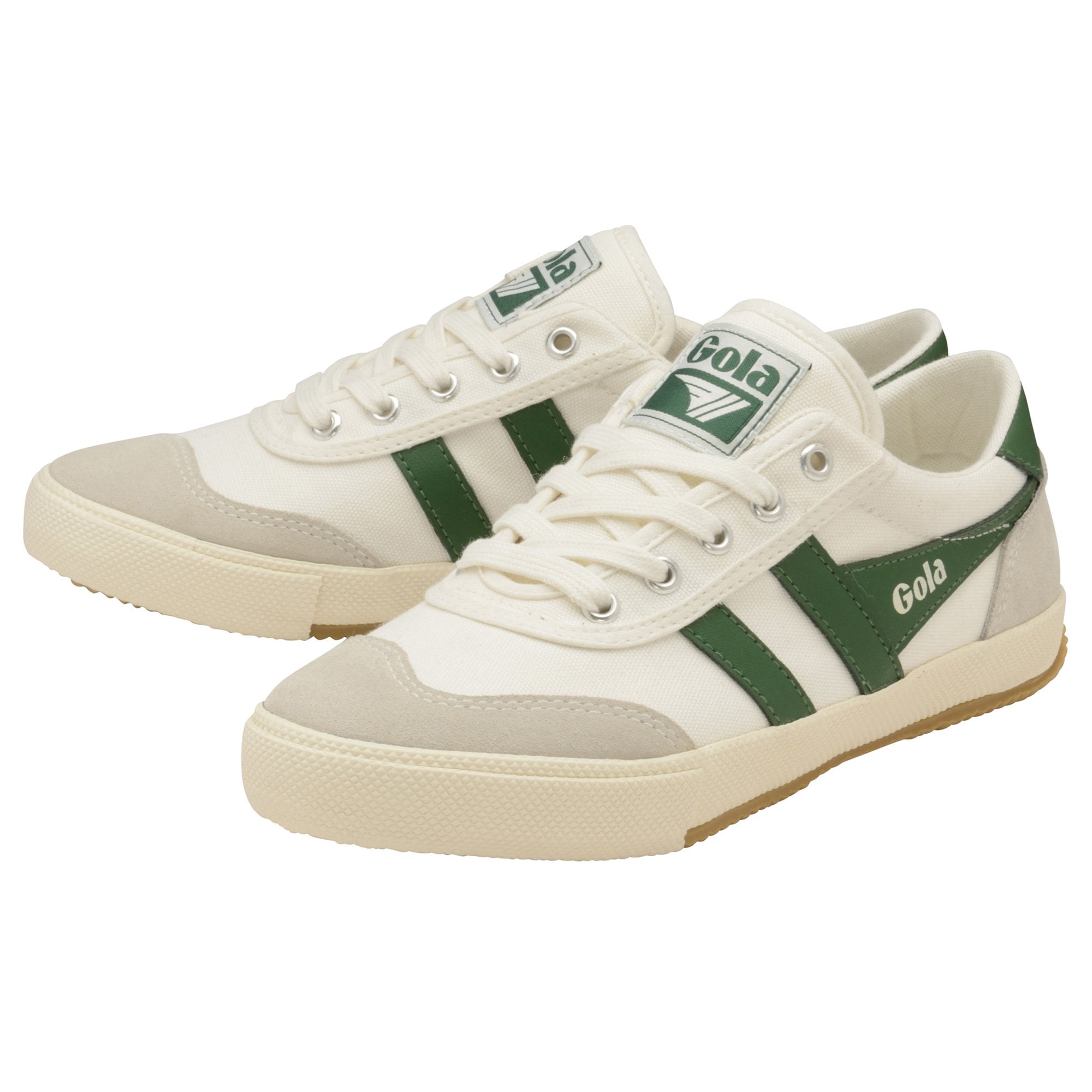 gola-badminton-plimsoll-sneaker-herren-creme-canvas image 3