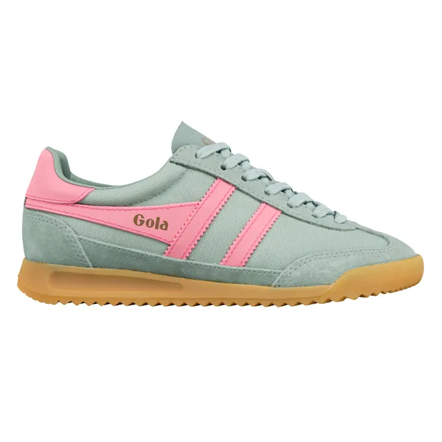 gola-tornado-sneaker-f-r-damen-gr-n-nylon-neonpink image 1