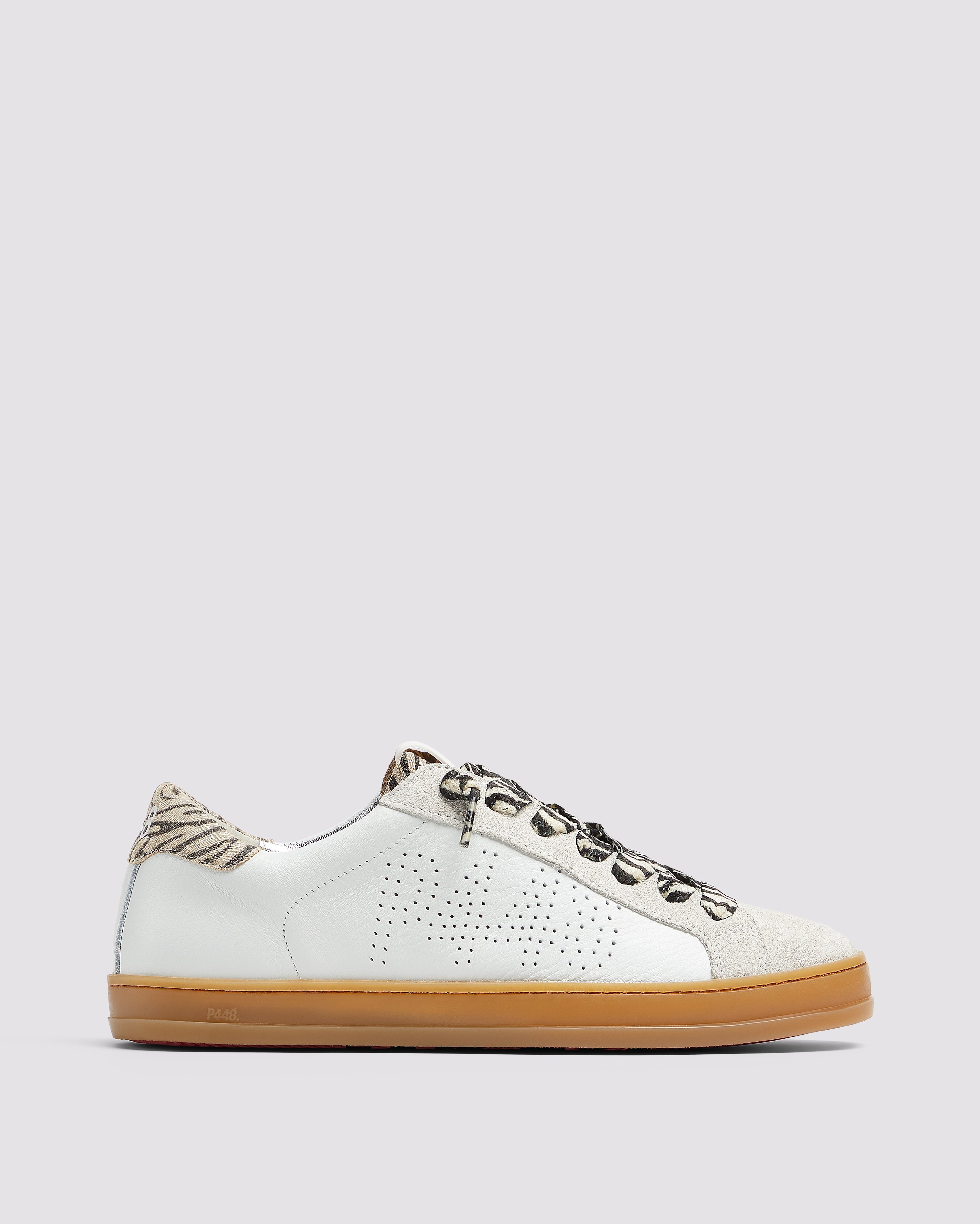 p448-john-wild-zebra-white-damen-sneaker-low-top image 1