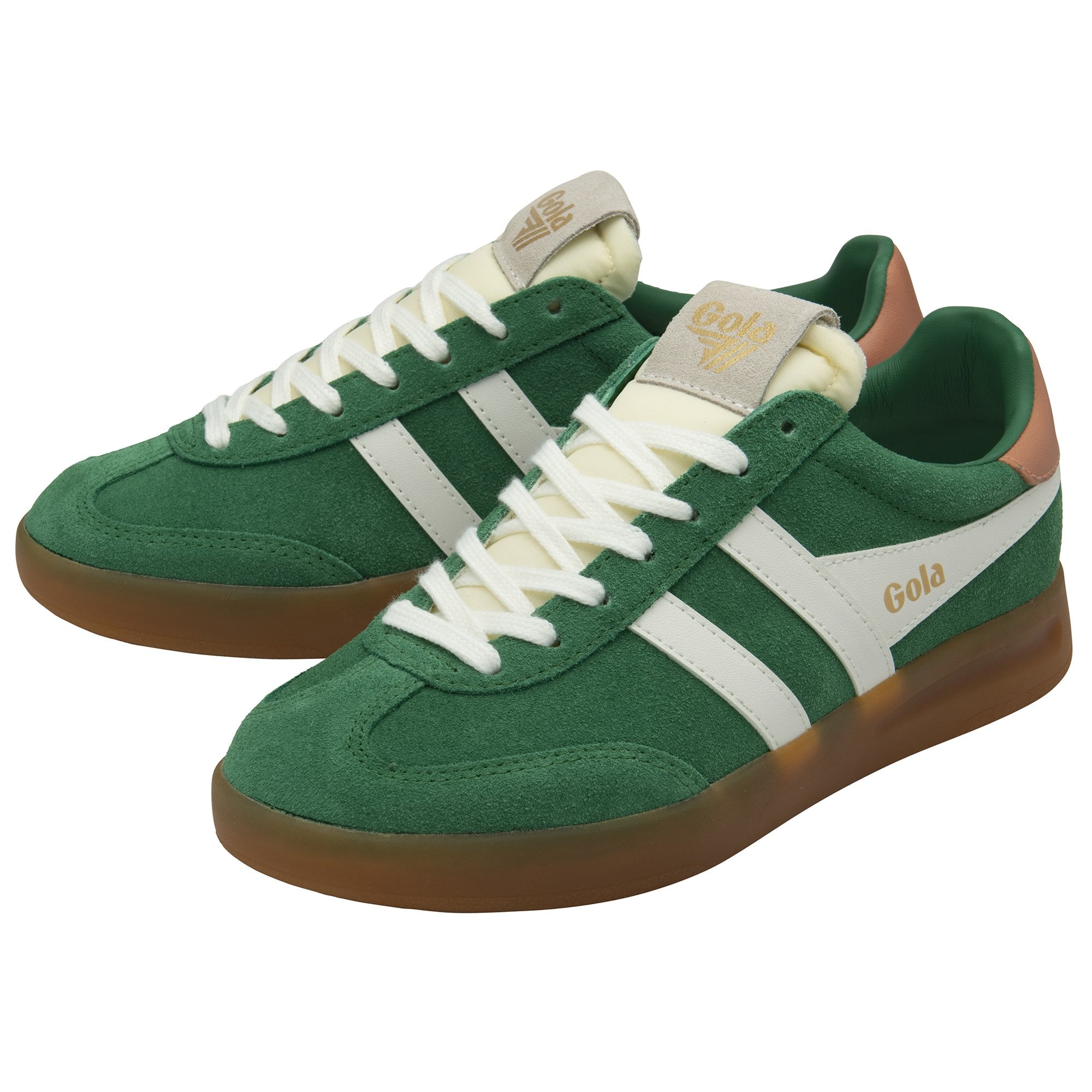 gola-cyclone-damen-sneaker-wildleder-smaragd-off-white image 3