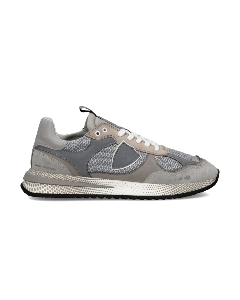 philippe-model-olympique-sneaker-herren-grau-beige image 1