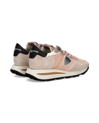 philippe-model-tropez-haute-damen-sneaker-rosa-schwarz image 2
