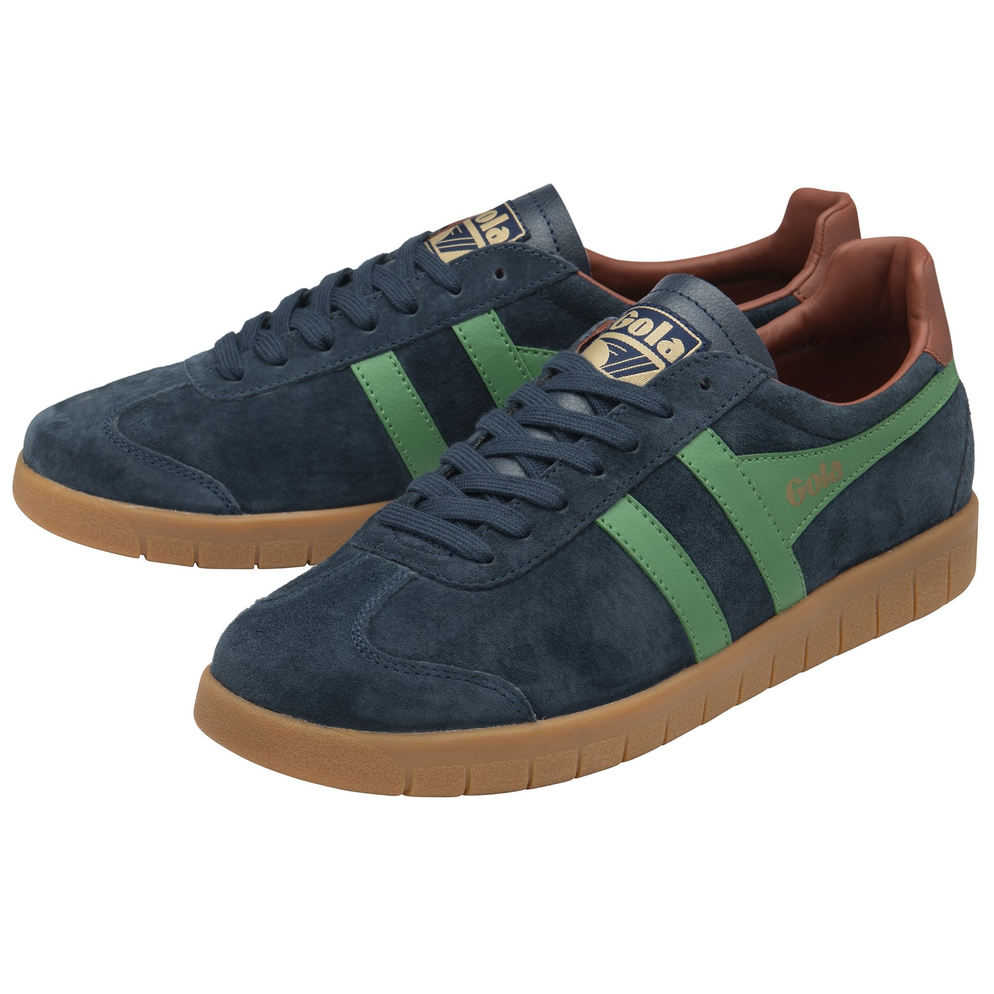 gola-hurricane-wildleder-sneaker-f-r-herren-navy image 3