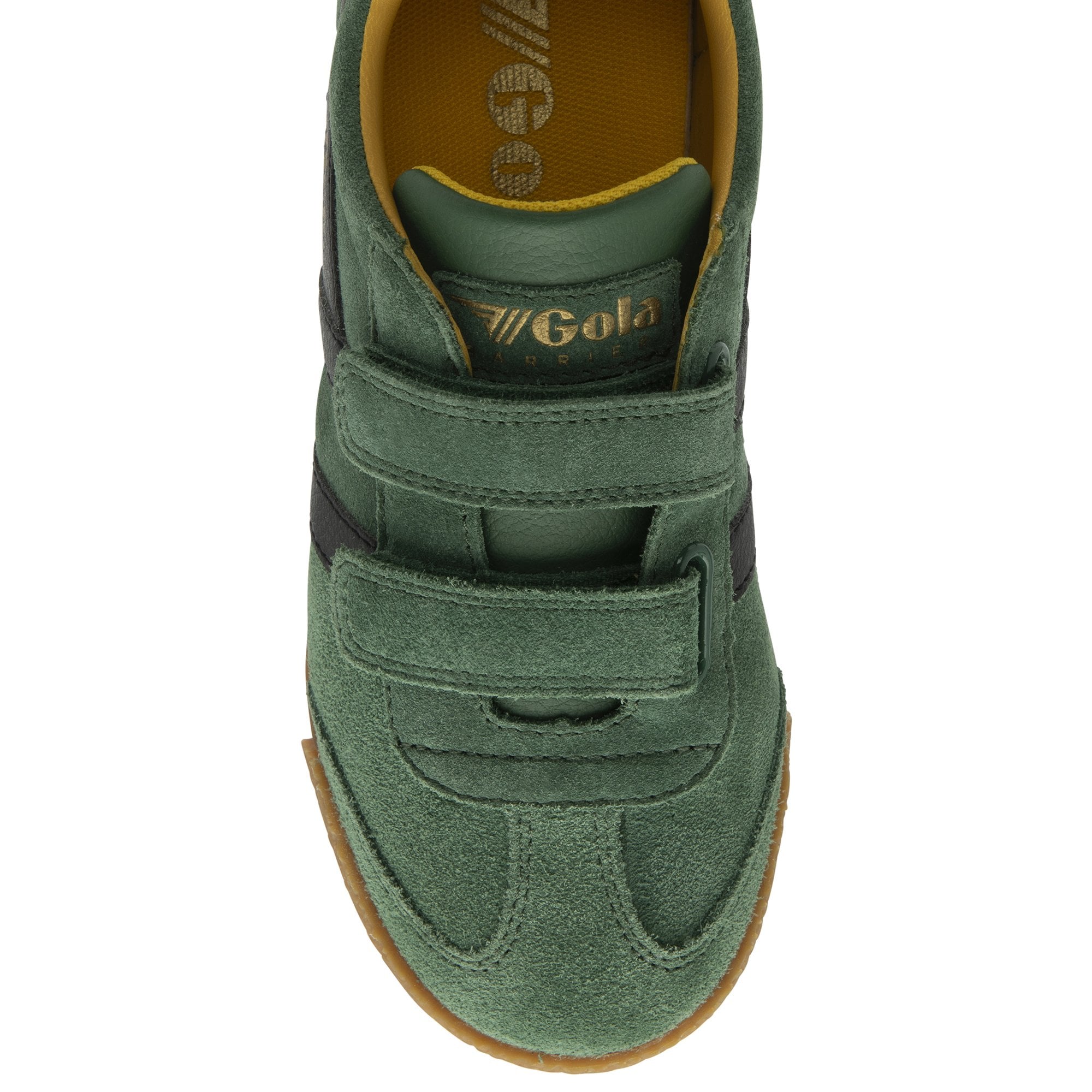 gola-harrier-strap-kinder-sneaker-wildleder-klettverschluss-vintage image 5