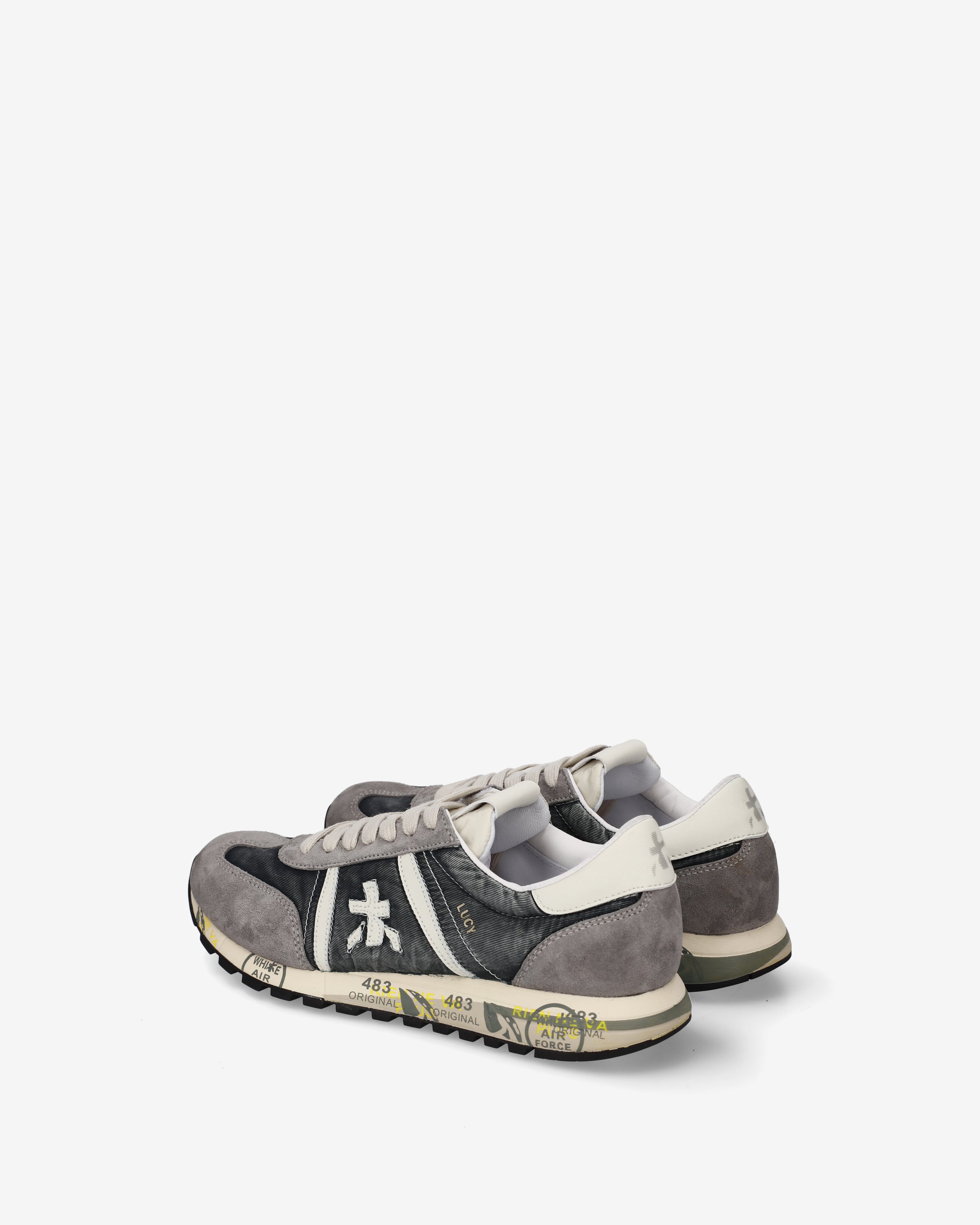 premiata-lucyd-0-1-8416-damen-retro-running-sneaker-grau image 5