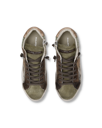 philippe-model-prsx-sneaker-damen-olivgr-n-braun image 6