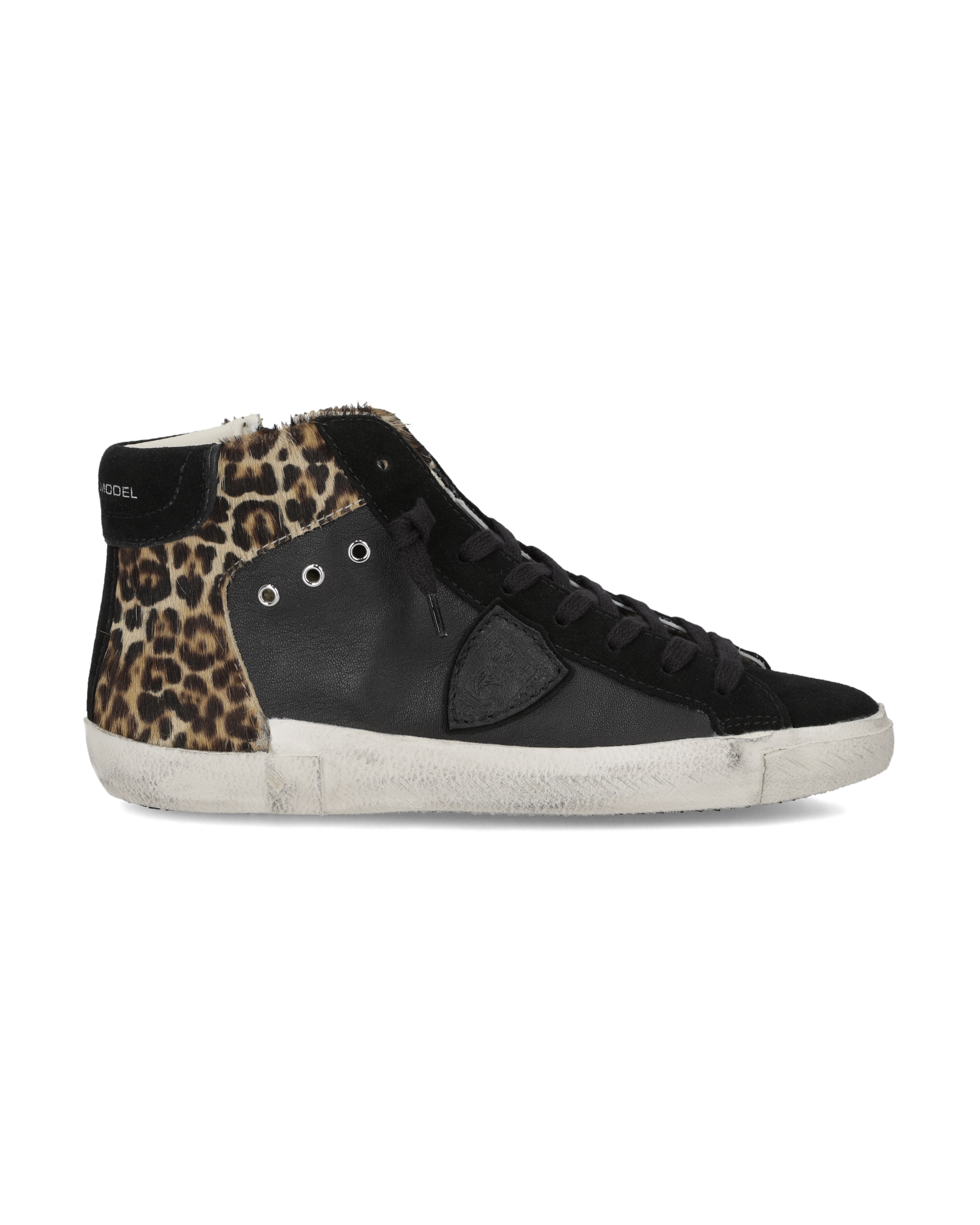 philippe-model-prsx-sneaker-damen-schwarz-animalier image 1