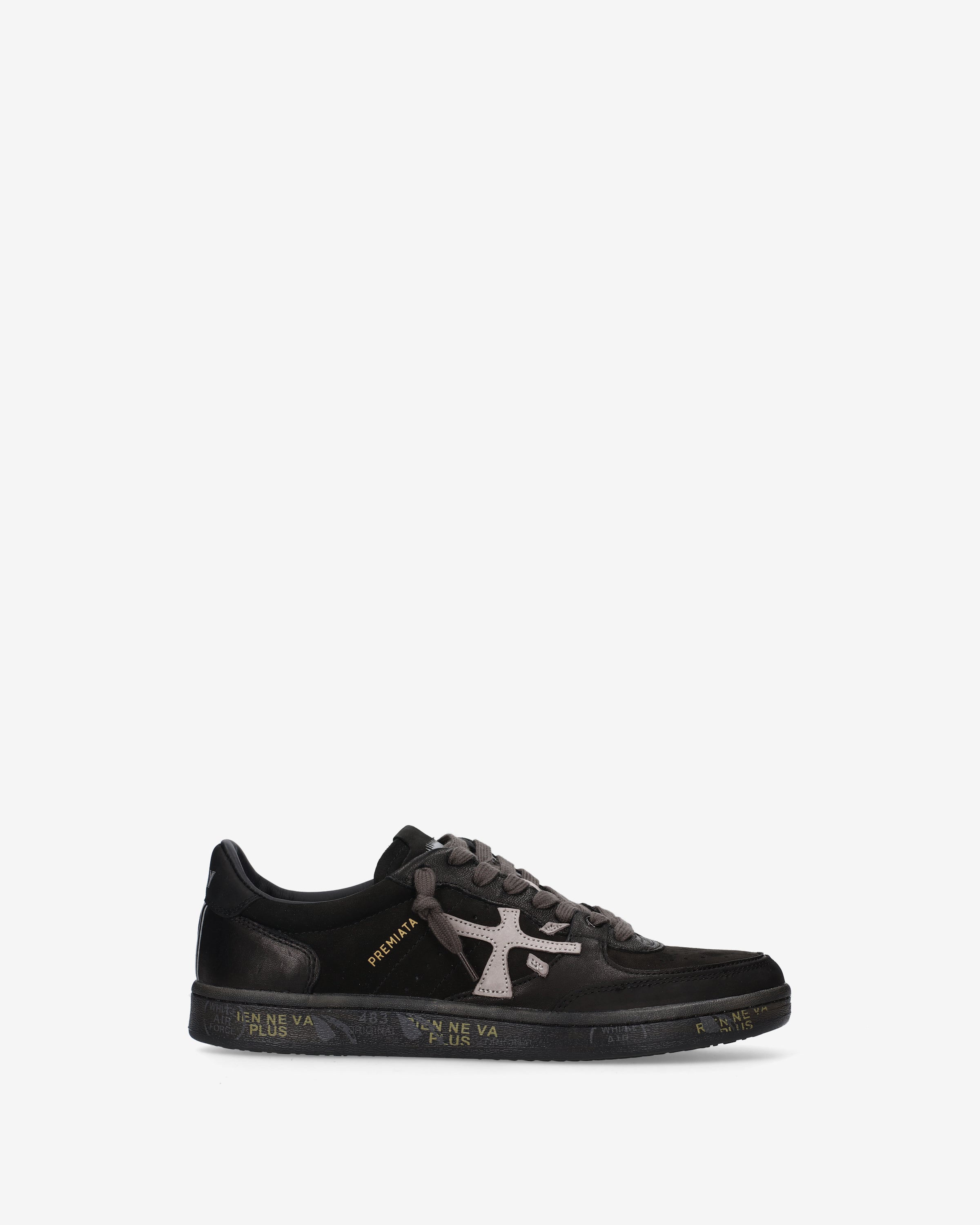 premiata-bskt-clay-8439-sneaker-herren-schwarz image 1