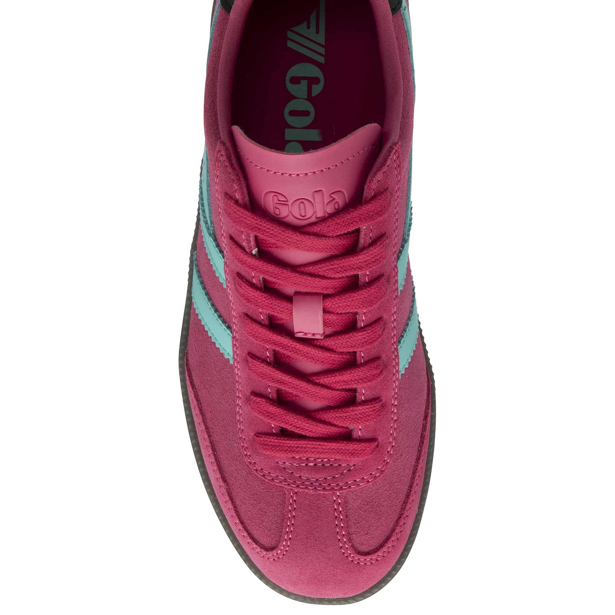 gola-viper-heritage-sneaker-f-r-damen-wildleder-fuchsia-seenebelblau image 5