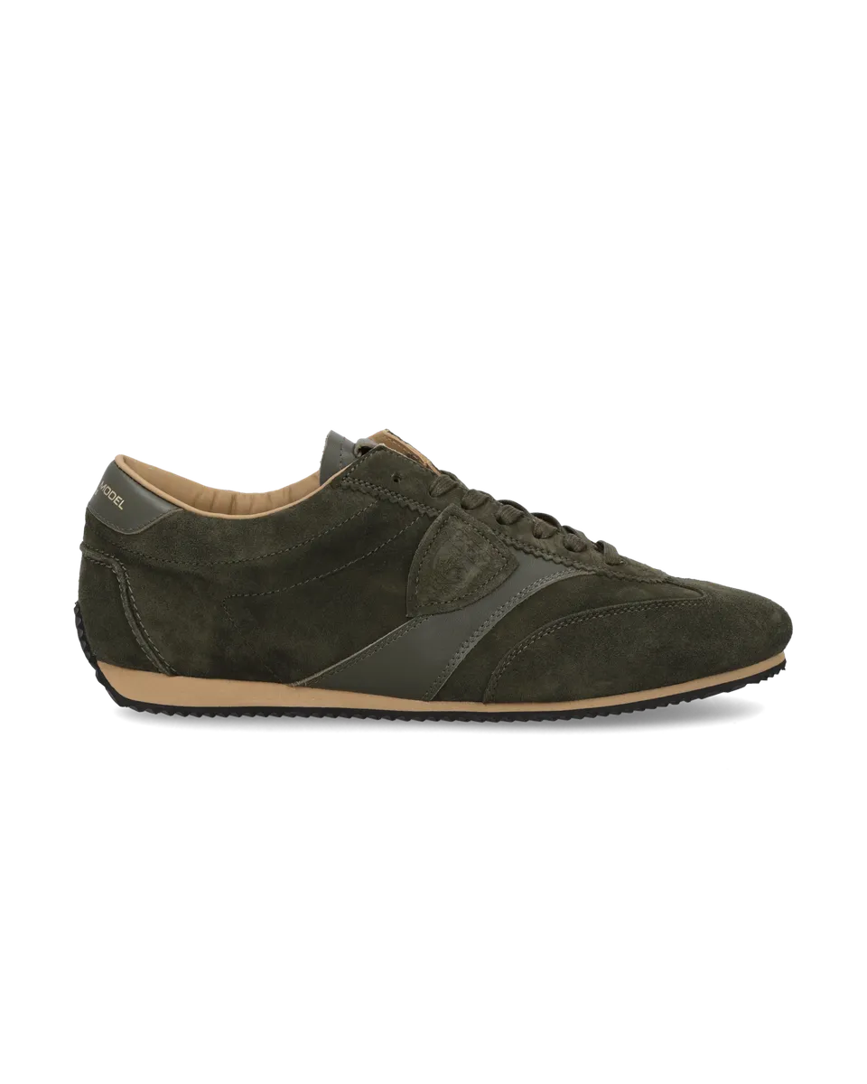 philippe-model-planche-herren-sneaker-vert-militaire image 1
