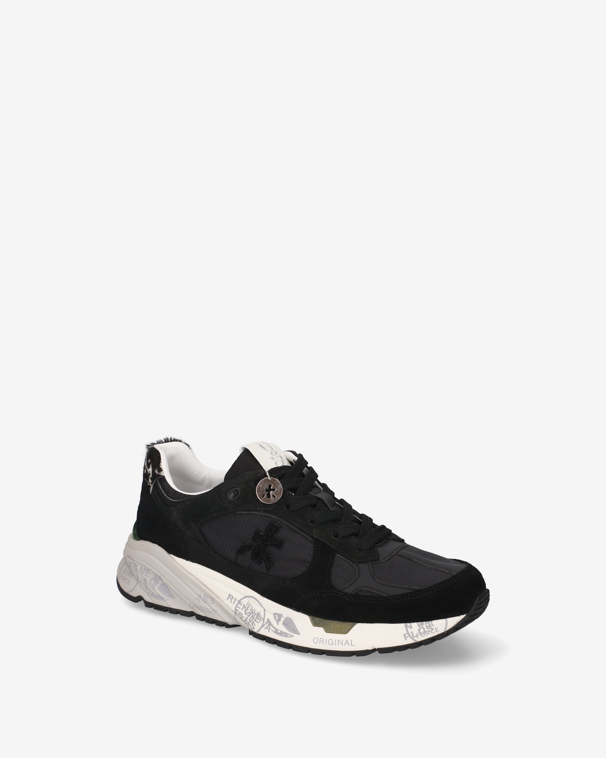 premiata-mased-8512-sneaker-damen-schwarz-suede-technik-cavallino image 4