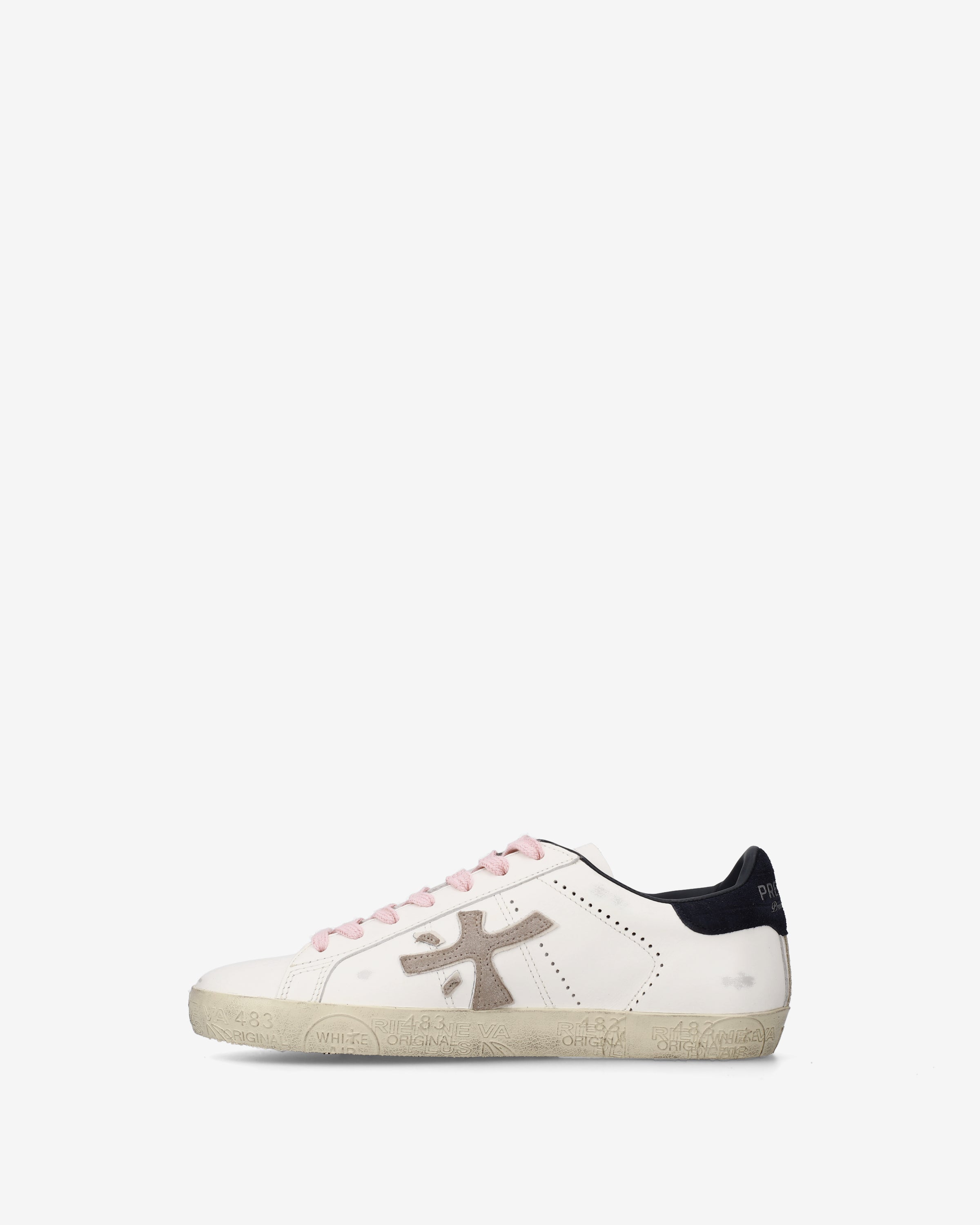 premiata-stevend-7602-sneaker-creme-wei-navy image 4