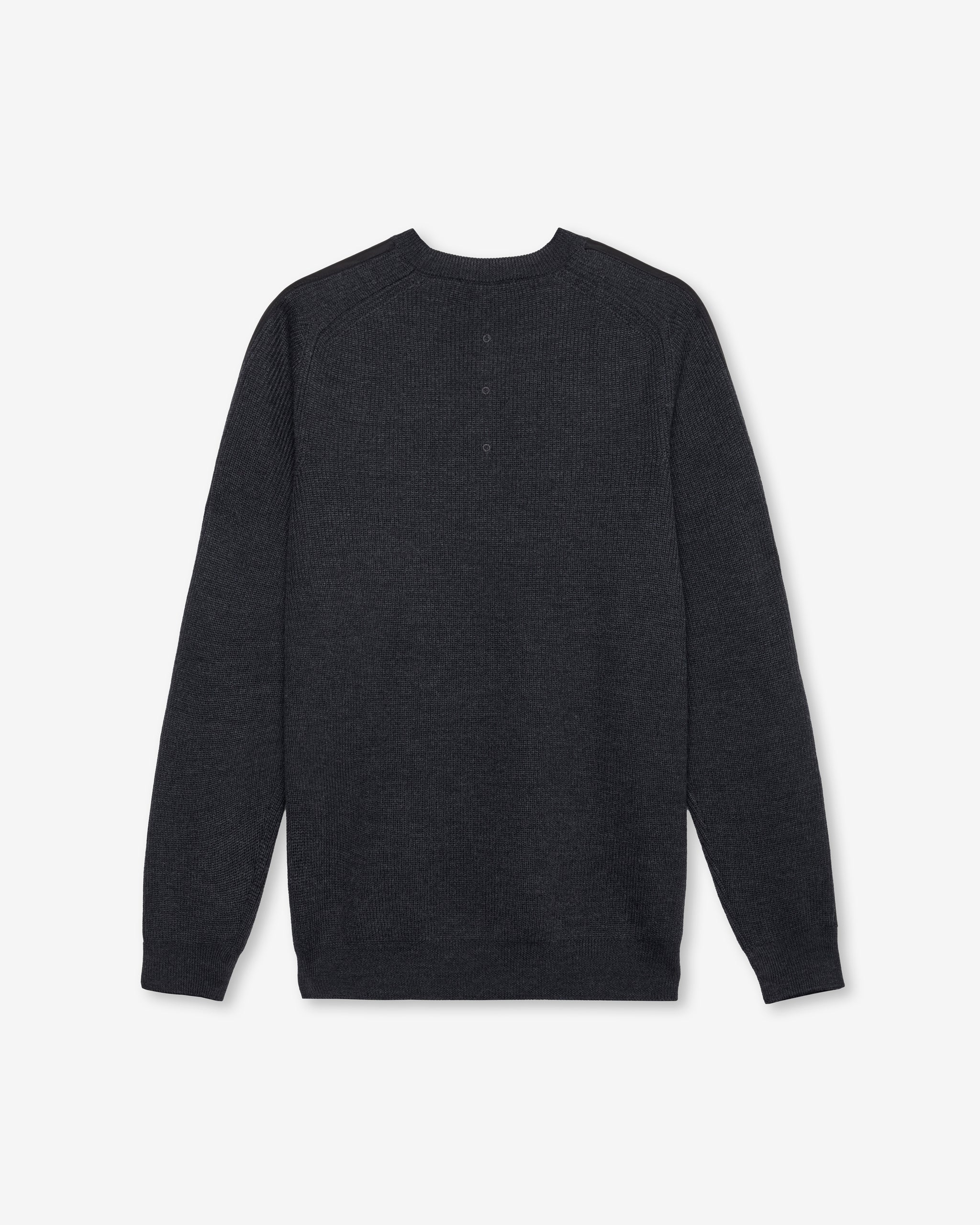 premiata-maglia-girocollo-wool-herren-pullover-anthracite image 2