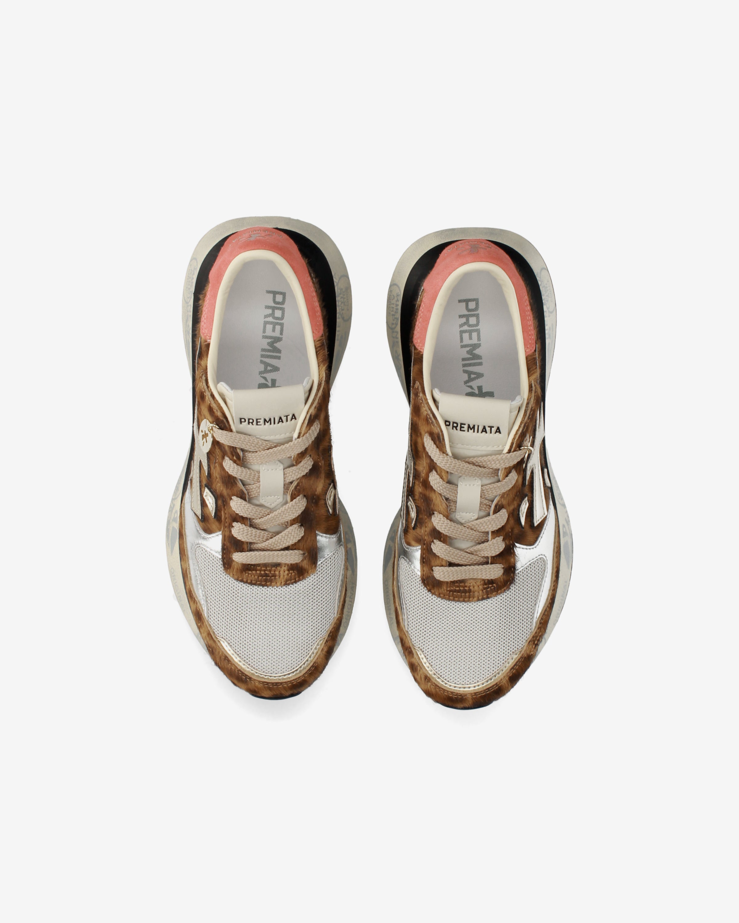 premiata-lauryn-8530-sneaker-damen-cavallino-braun-laminat image 6