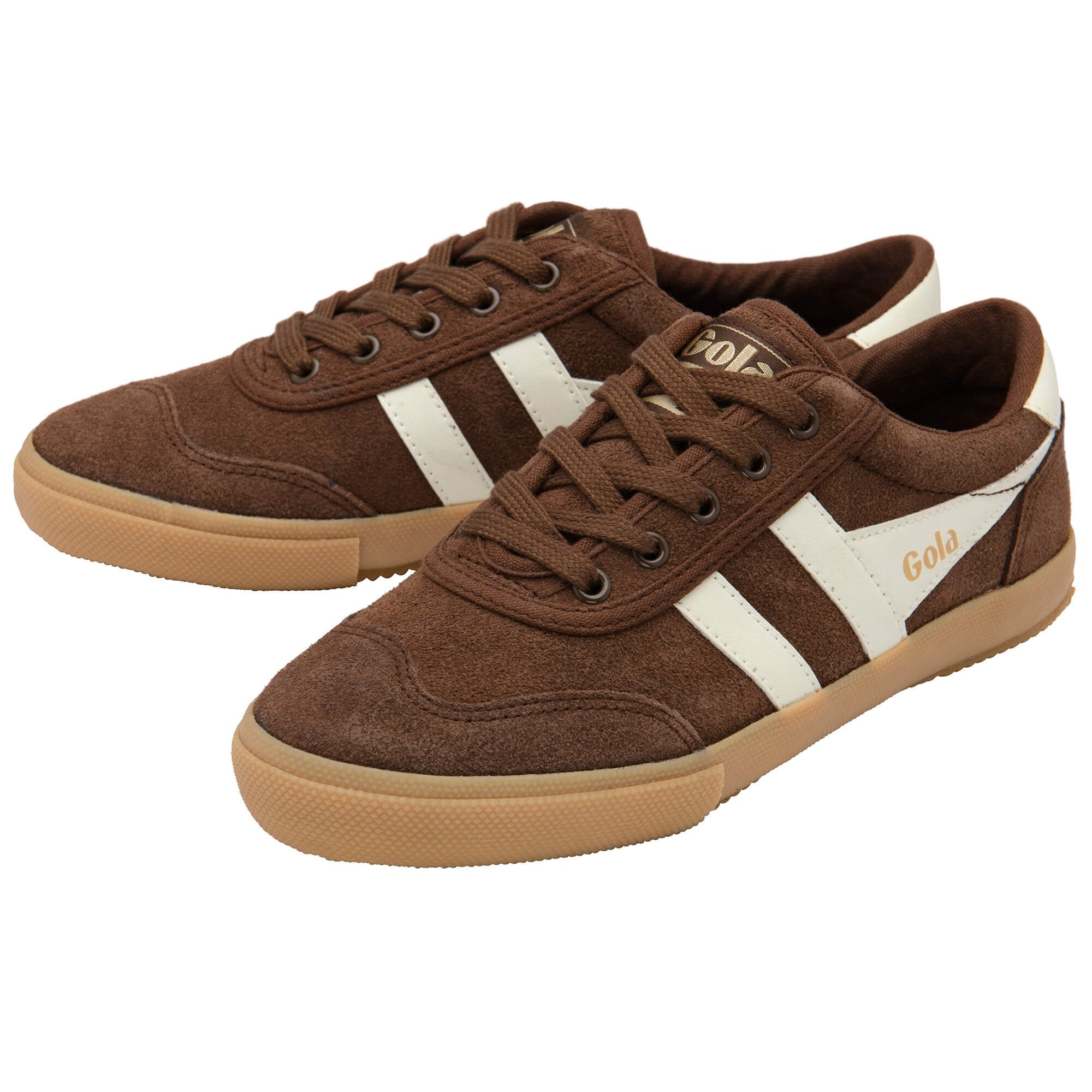 gola-badminton-wildleder-sneaker-f-r-damen-dunkelbraun-cremewei image 3