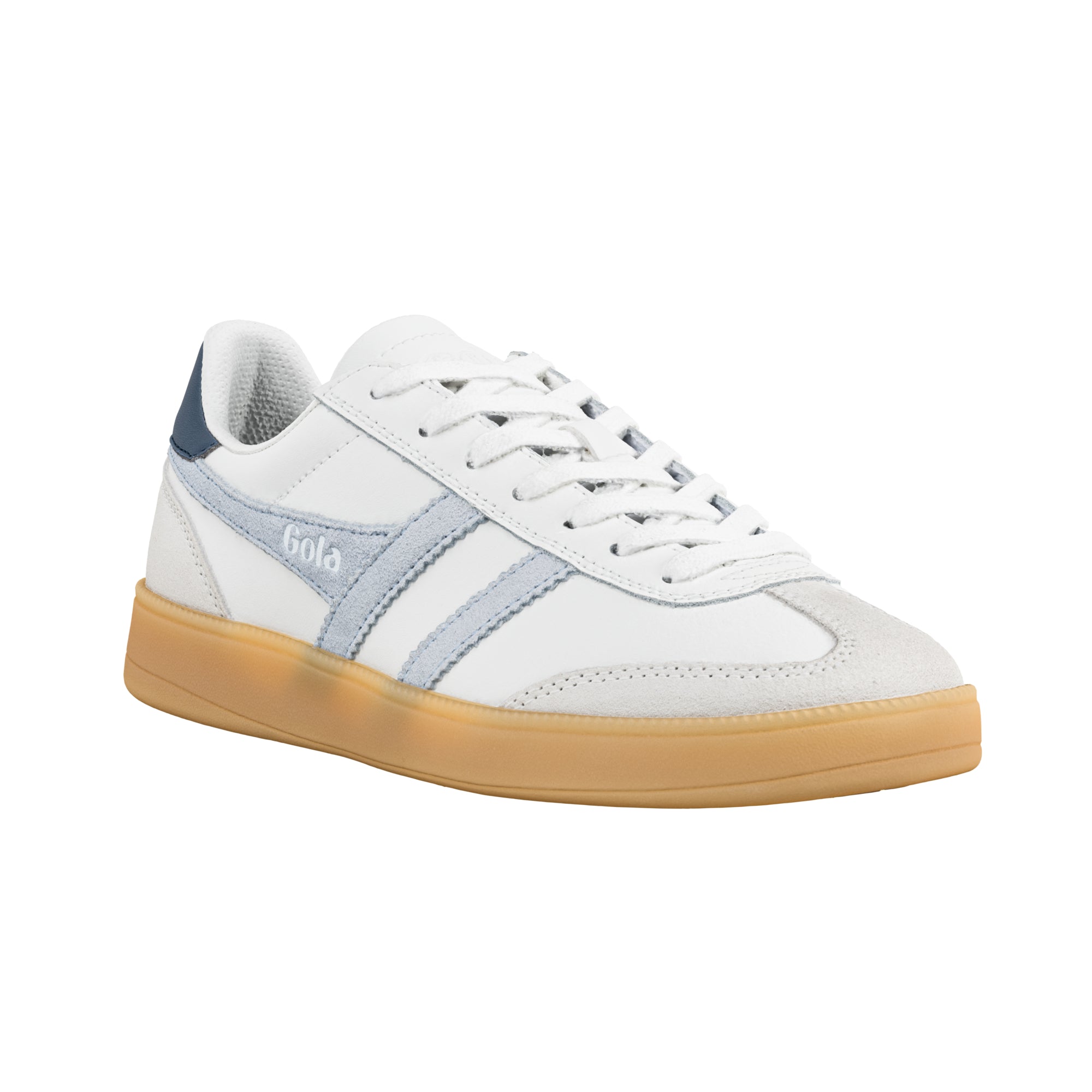 gola-viper-damen-sneaker-leder-wei-hellblau-marine image 2
