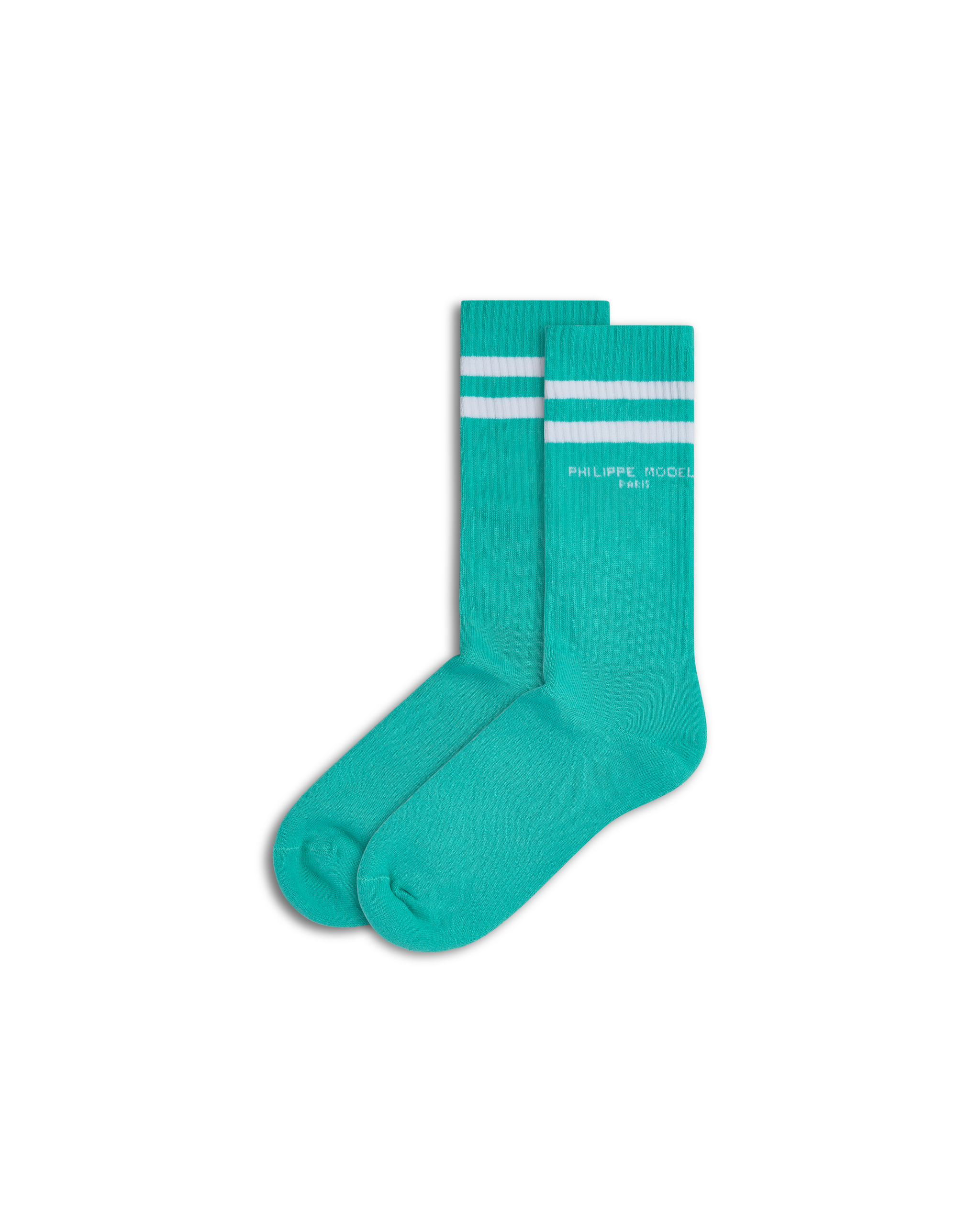 philippe-model-socken-unisex-baumwolle-hellblau-wei image 1