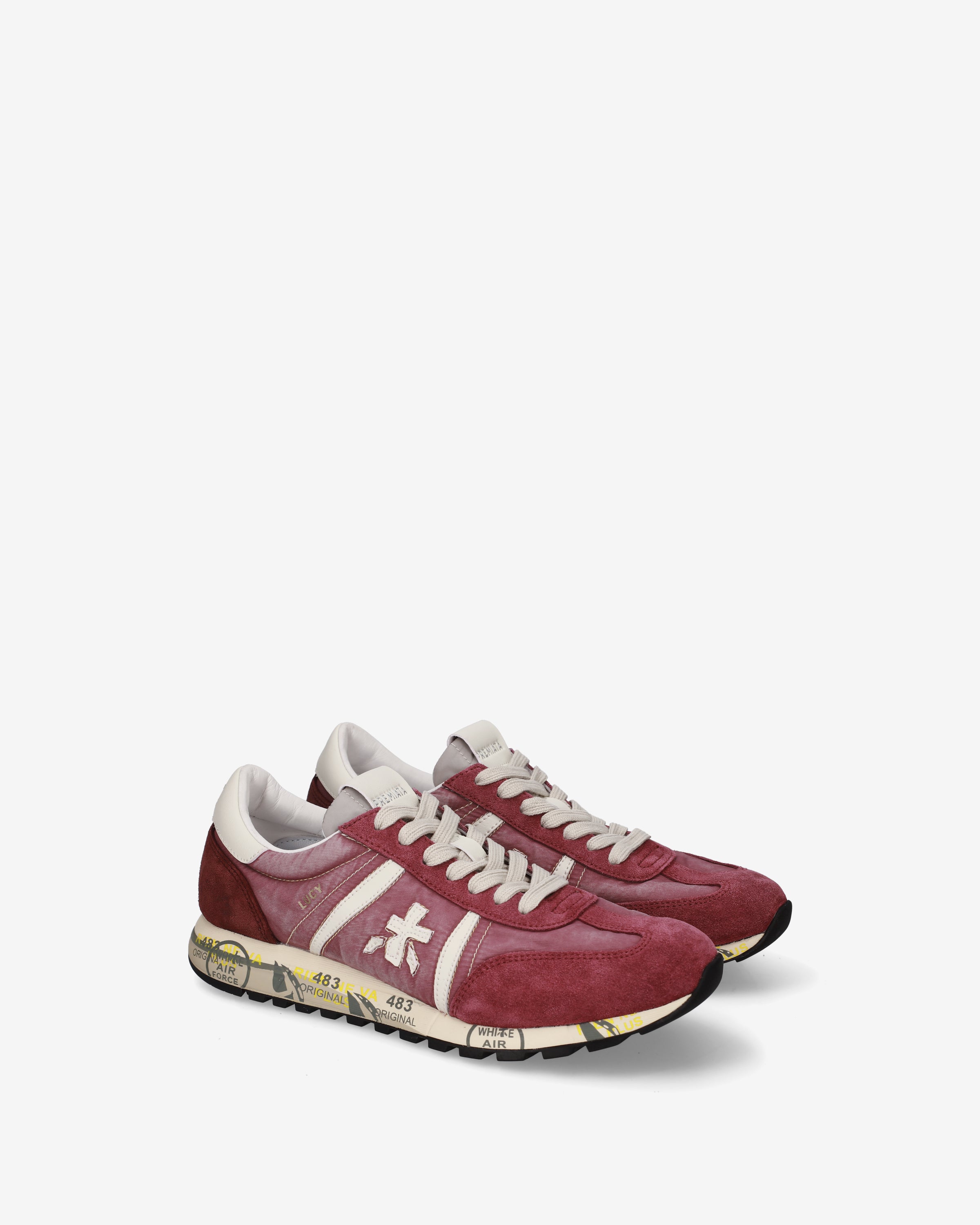premiata-lucyd-0-1-8453-damen-sneaker-bordeaux image 2