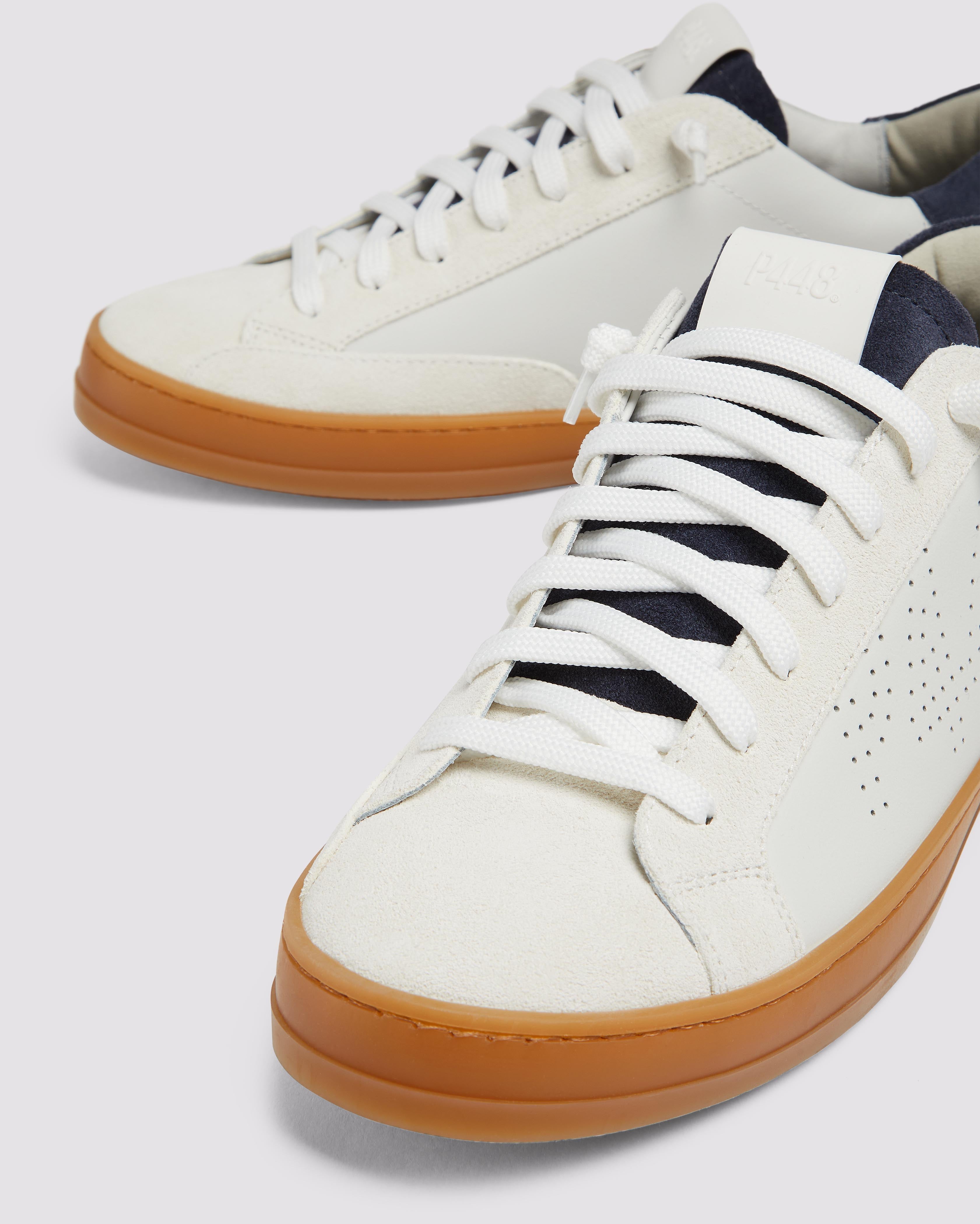 p448-john-harbor-low-top-sneaker-wei-blau image 4