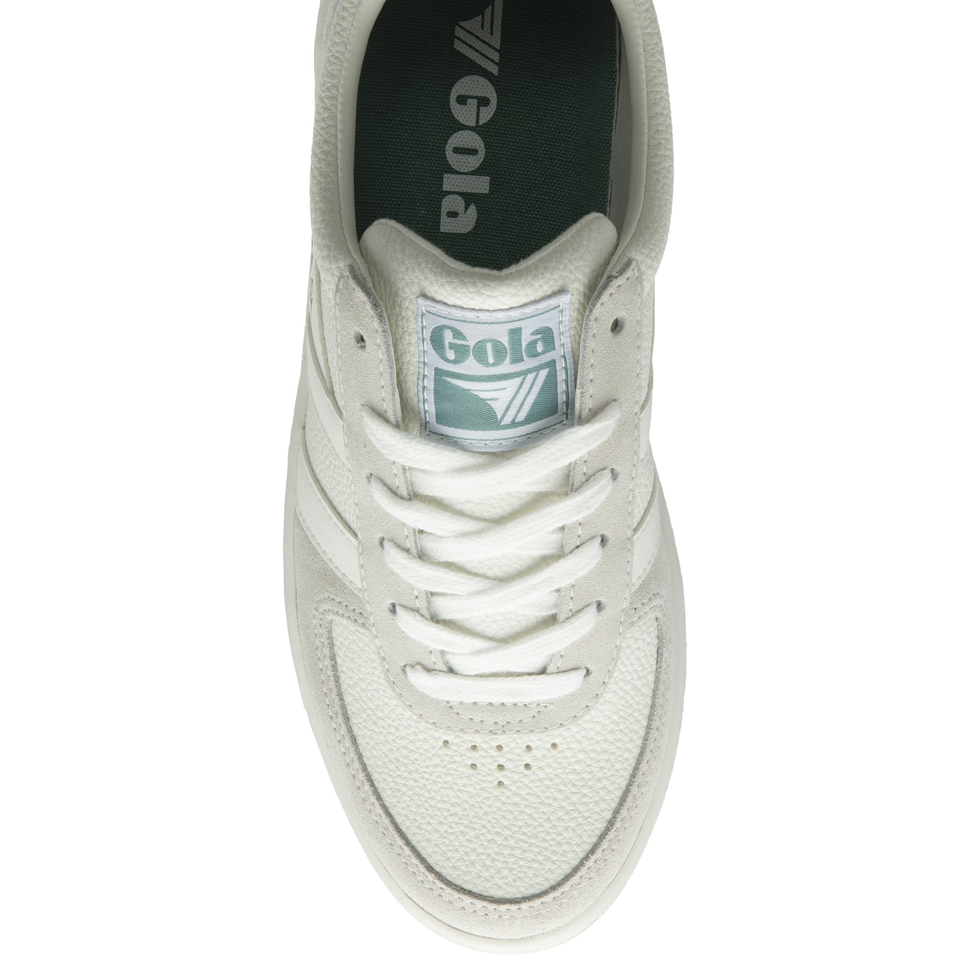 gola-grandslam-88-damen-sneaker-court-white-sneaker-aus-recyceltem-pu-mit-gr-nen image 5