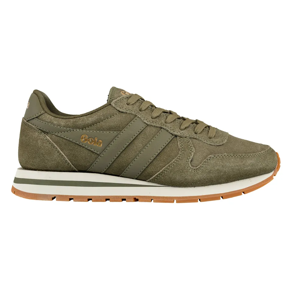 gola-daytona-sneaker-damen-aus-wildleder-khaki image 1