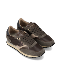 philippe-model-blville-damen-sneaker-braun-bronze-schwarz image 4