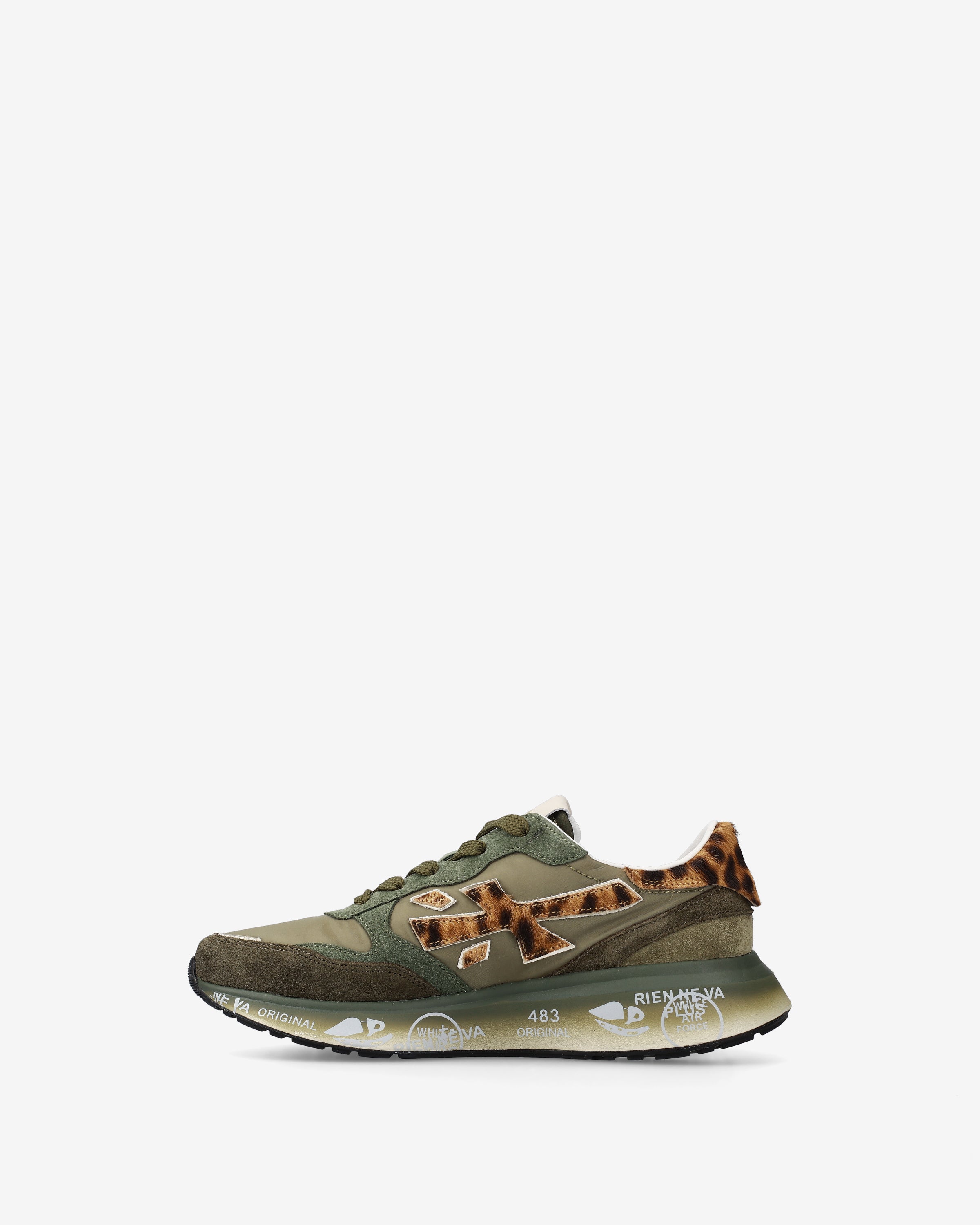 premiata-lauryn-7790-sneaker-salbei-olive-animalier image 3