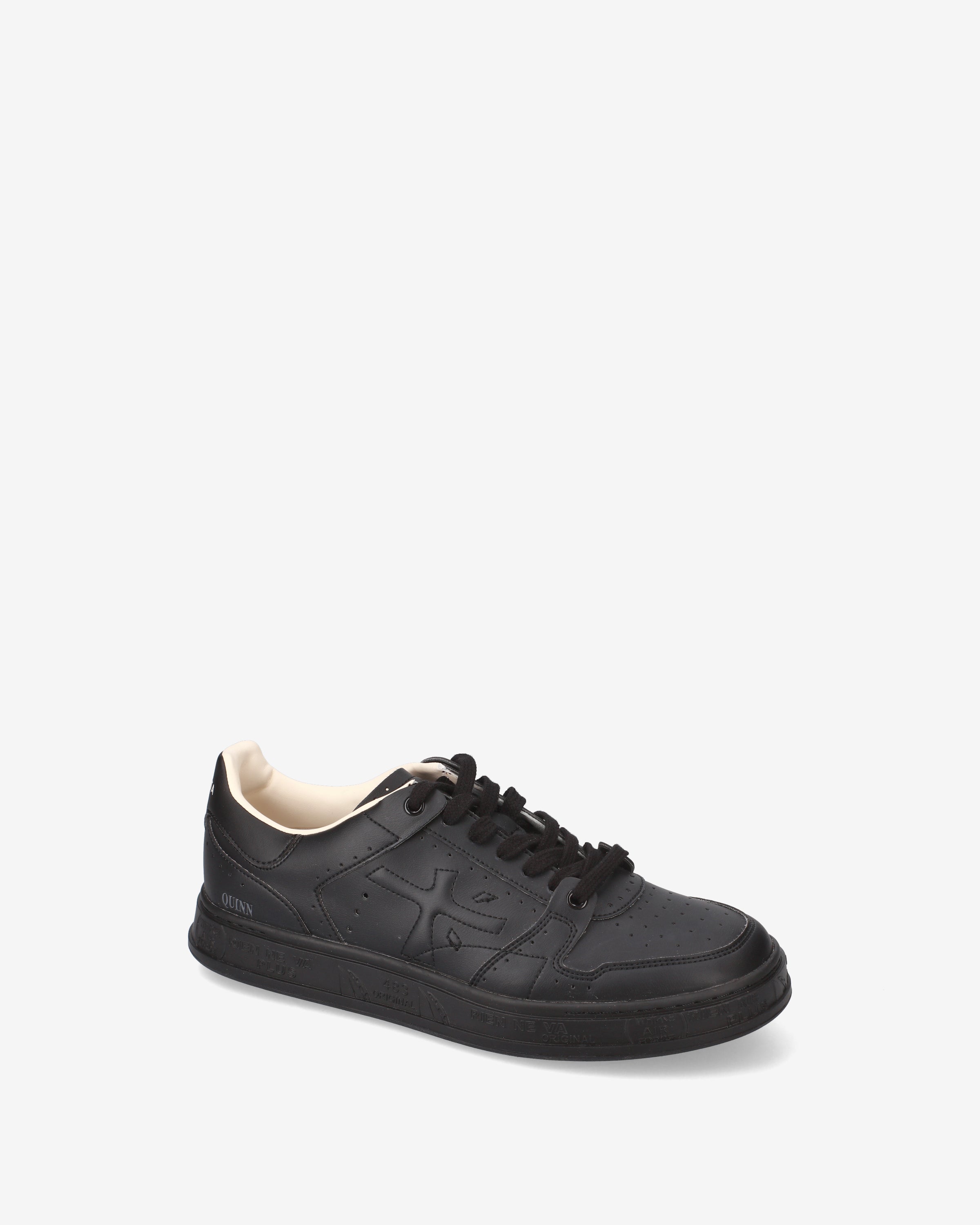 premiata-quinn-7324-sneaker-leder-schwarz-herren image 2