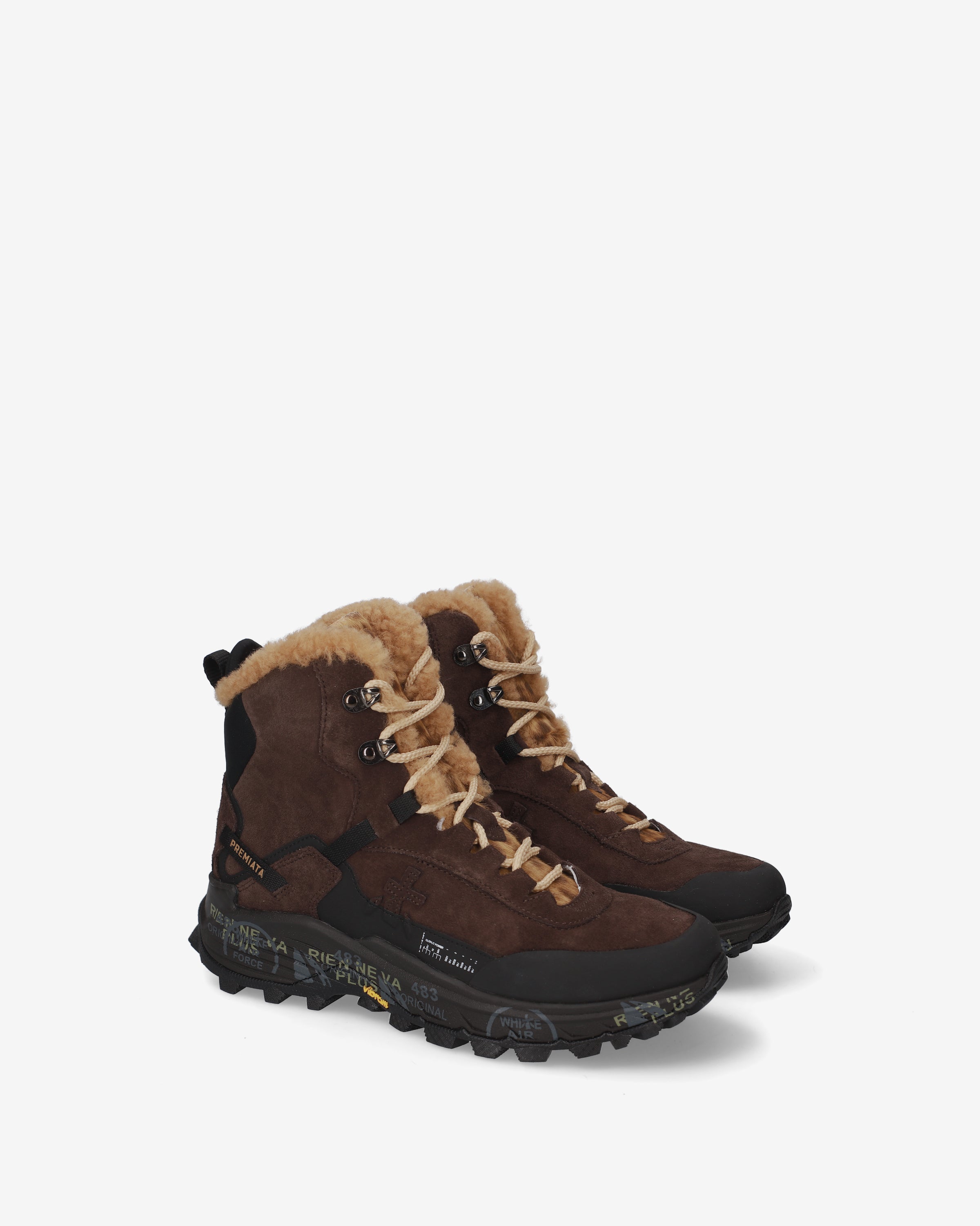 premiata-trivor-511m-damen-mid-sneaker-shearling-vibram image 2