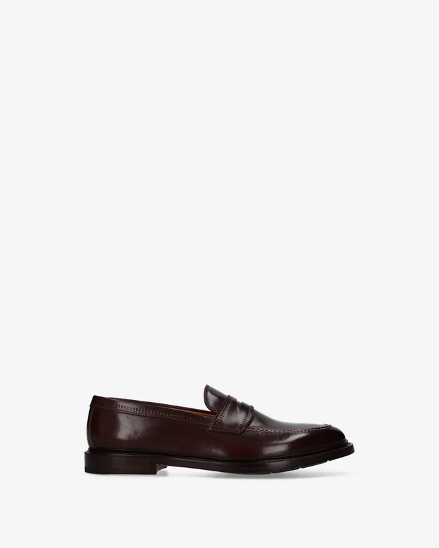premiata-penny-loafer-cordovan-burgundy-herren image 1